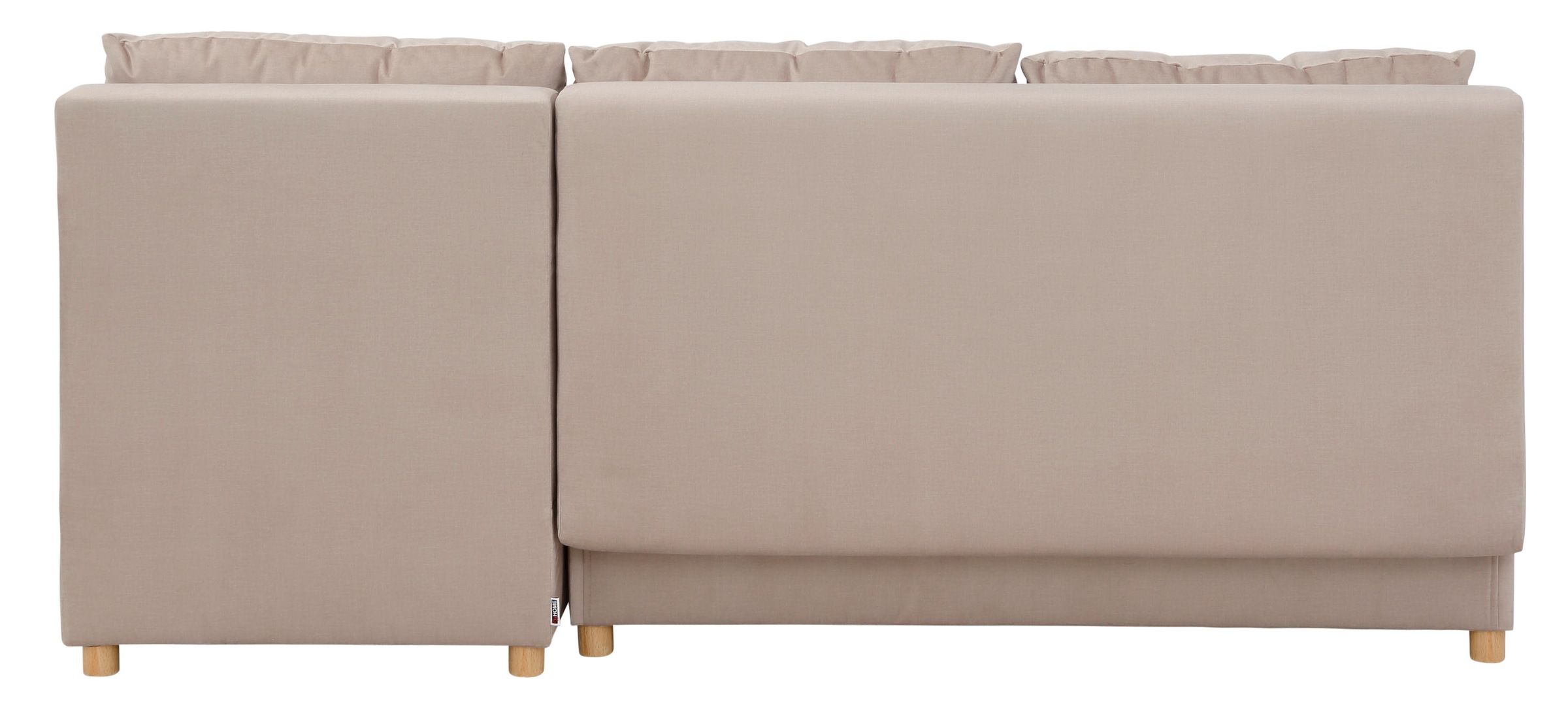INOSIGN Ecksofa »Mick L-Form«, Longchair links/rechts montierbar, wahlweise mit Bettfunktion