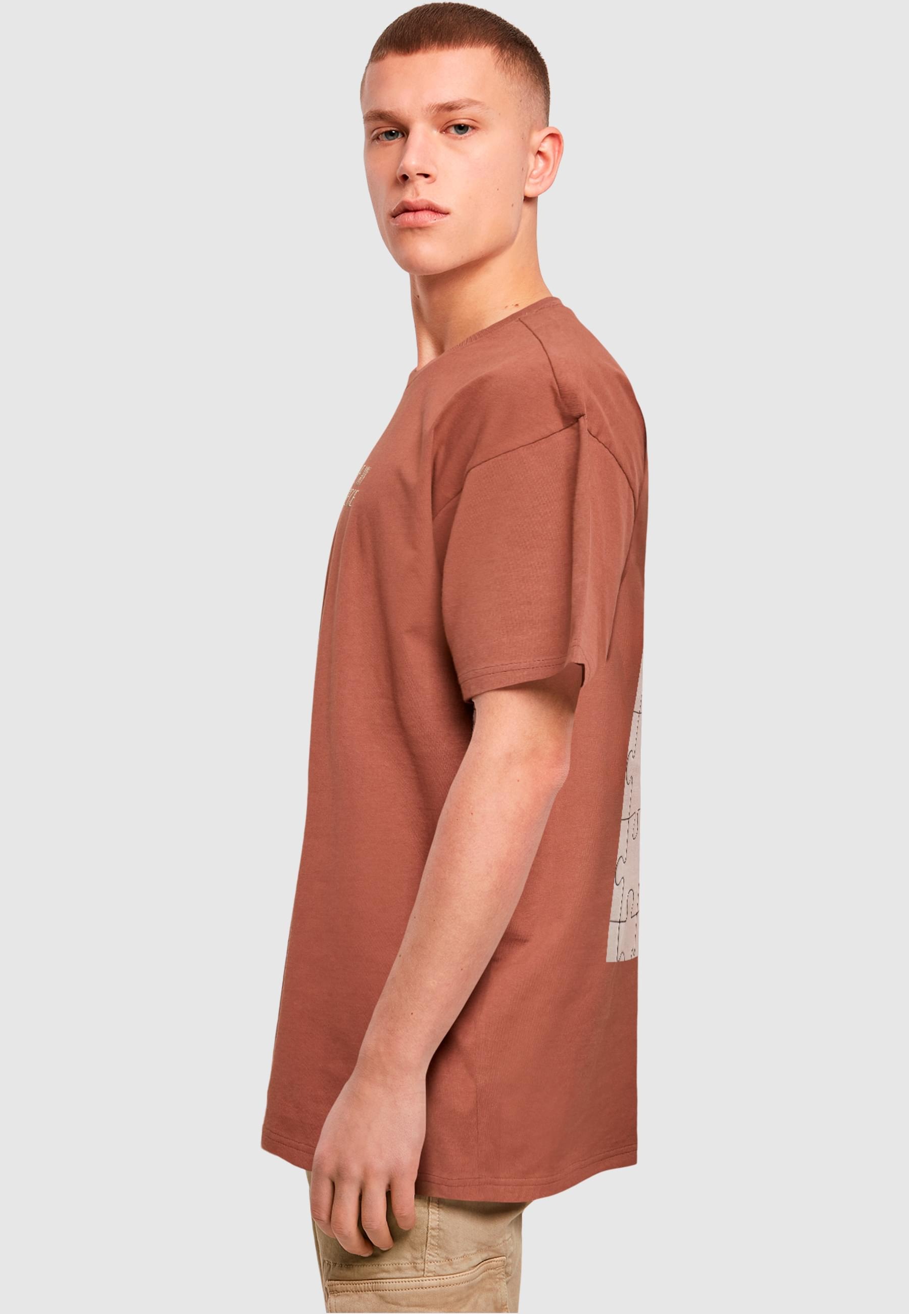 Merchcode T-Shirt »Merchcode Herren Missing Peace Heavy Oversize Tee«, (1 tlg.)