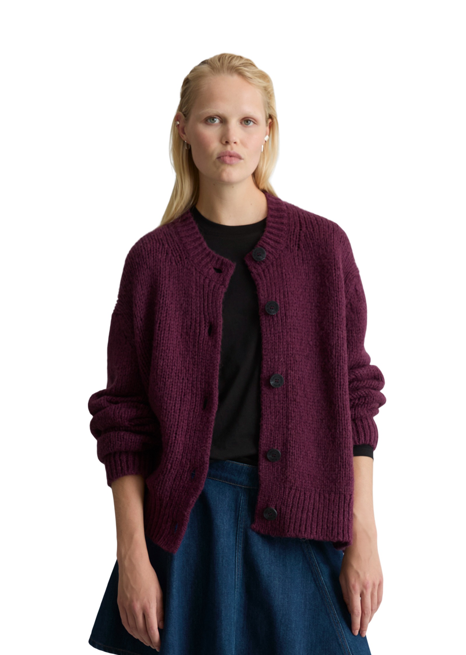 Marc OPolo DENIM Cardigan "aus kuscheligem Schurwolle-Alpaka-Mix"