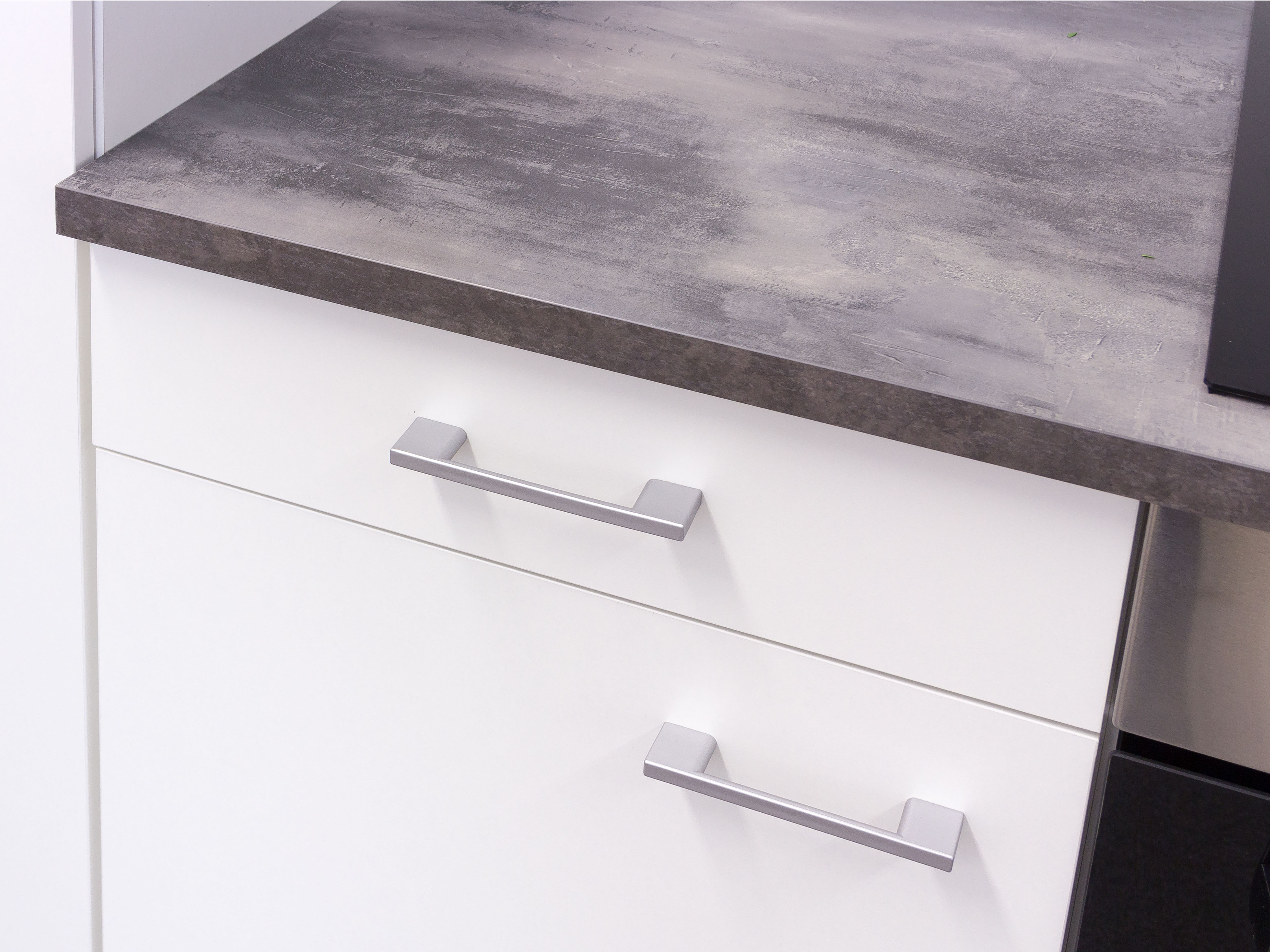 Thumbnail - Flex-Well Küchenzeile "Lucca" wahlw. mit E-Geräten, Stellmaß 280x170 cm, viele Farbvarianten