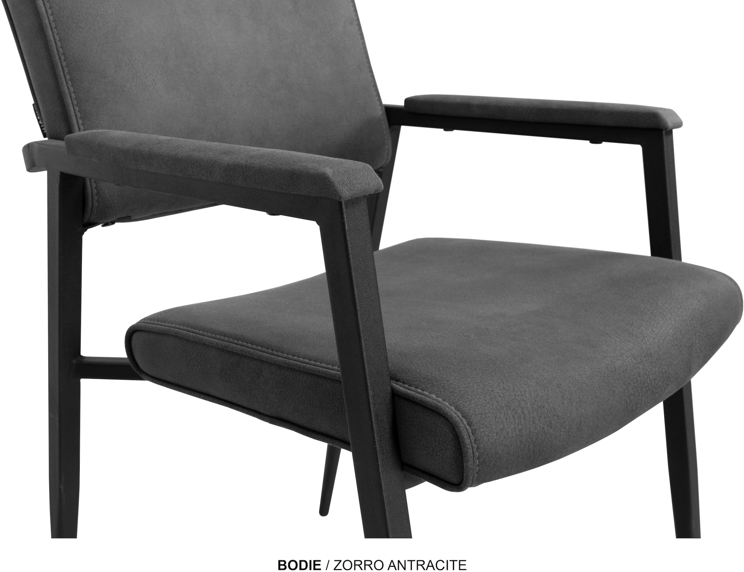 OMG Design Esszimmerstuhl »Bodie« (Set) 2 Stk.bequemer Armlehnenstuhl, pflegeleichter Bezug