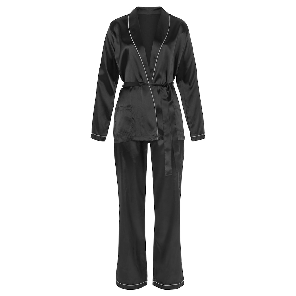 Bruno Banani Pyjama, (2 tlg., 1 Stück)