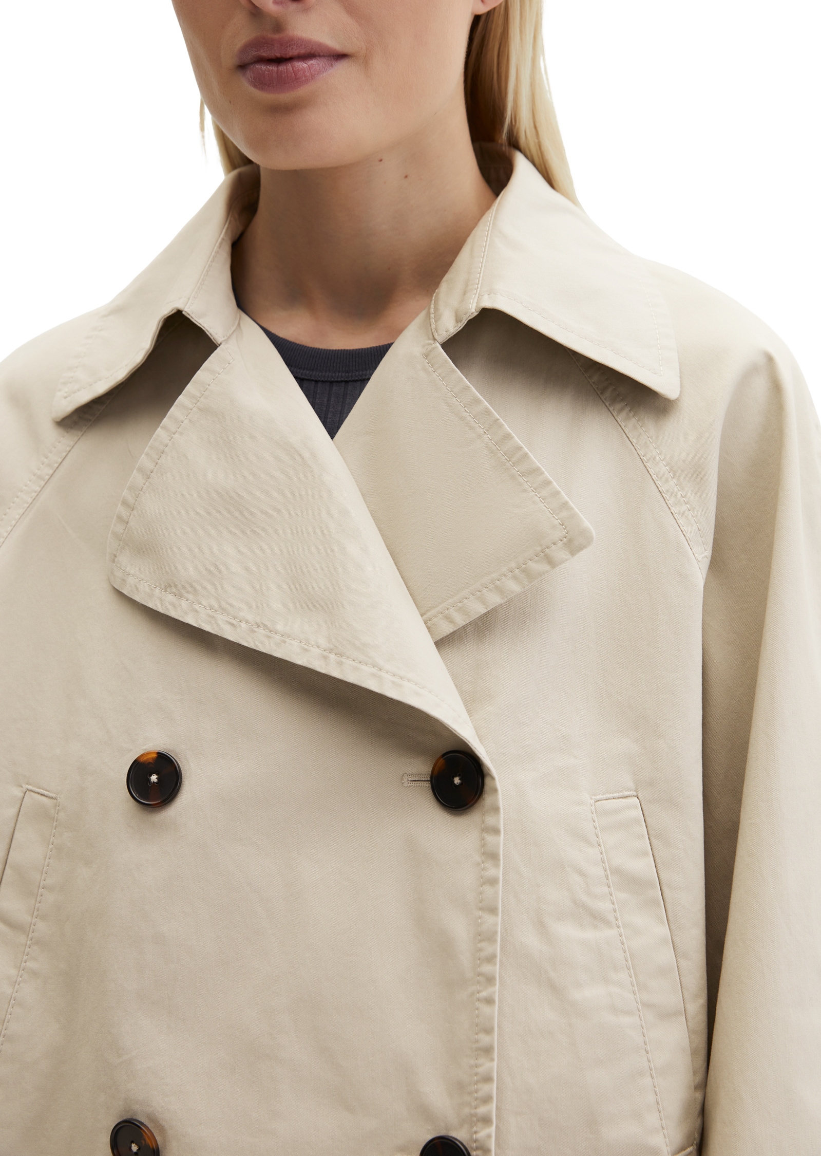 Marc O'Polo Outdoorjacke »aus Organic Cotton-Twill«