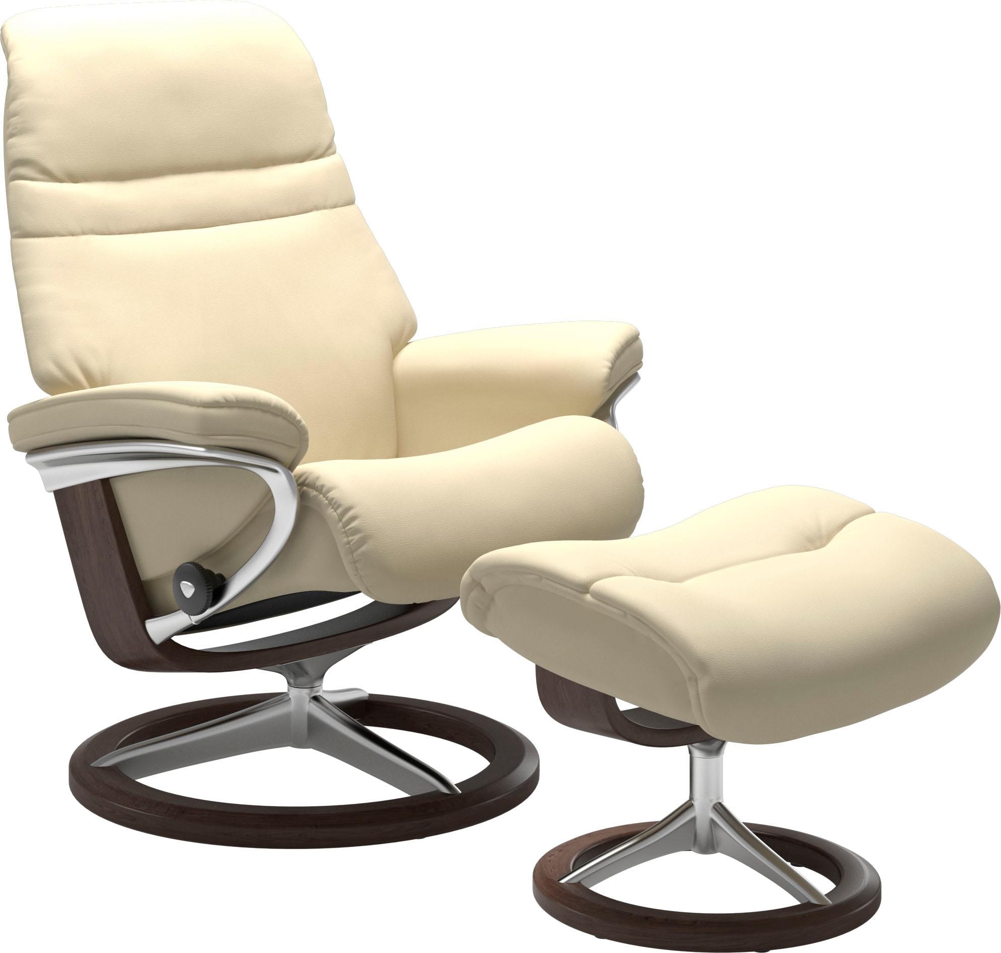 Stressless Relaxsessel "Sunrise" Relaxsessel mit Hocker, mit Signature Base, Größe M, Gestell Wenge