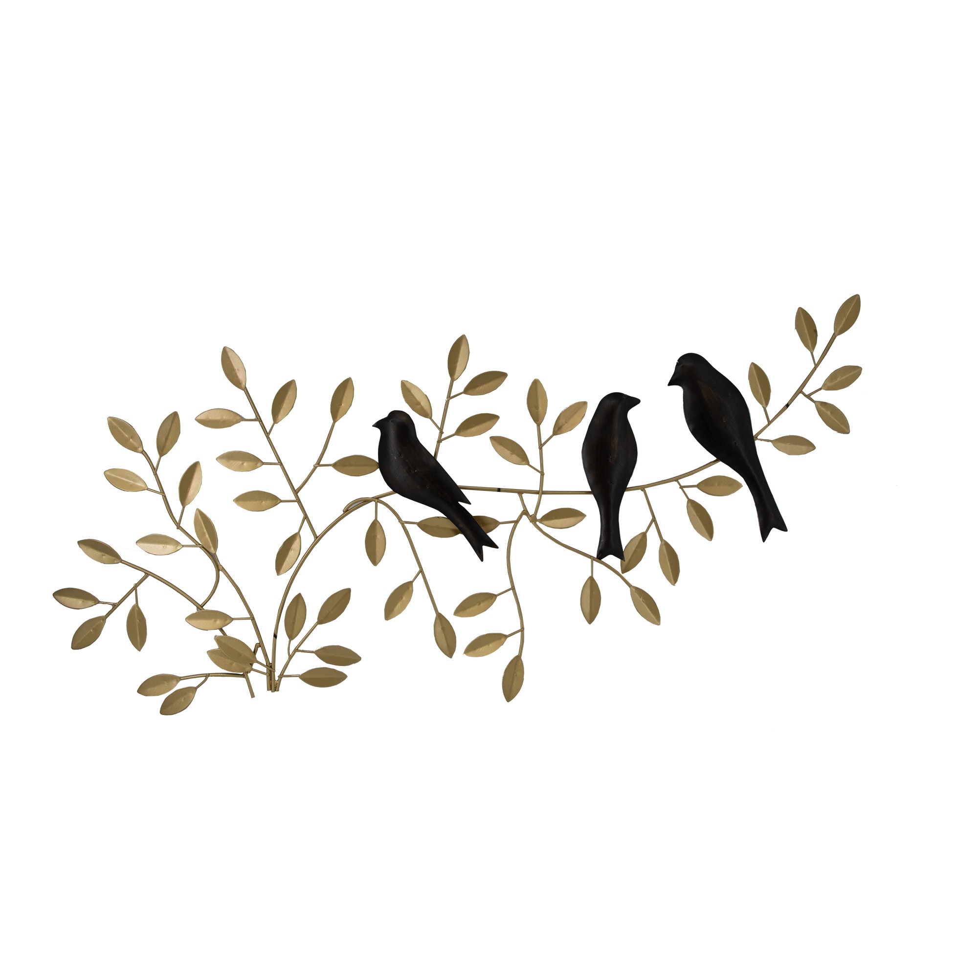 Art for the home Metallbild "Vögel auf dem Zweig", (1 St.) günstig online kaufen