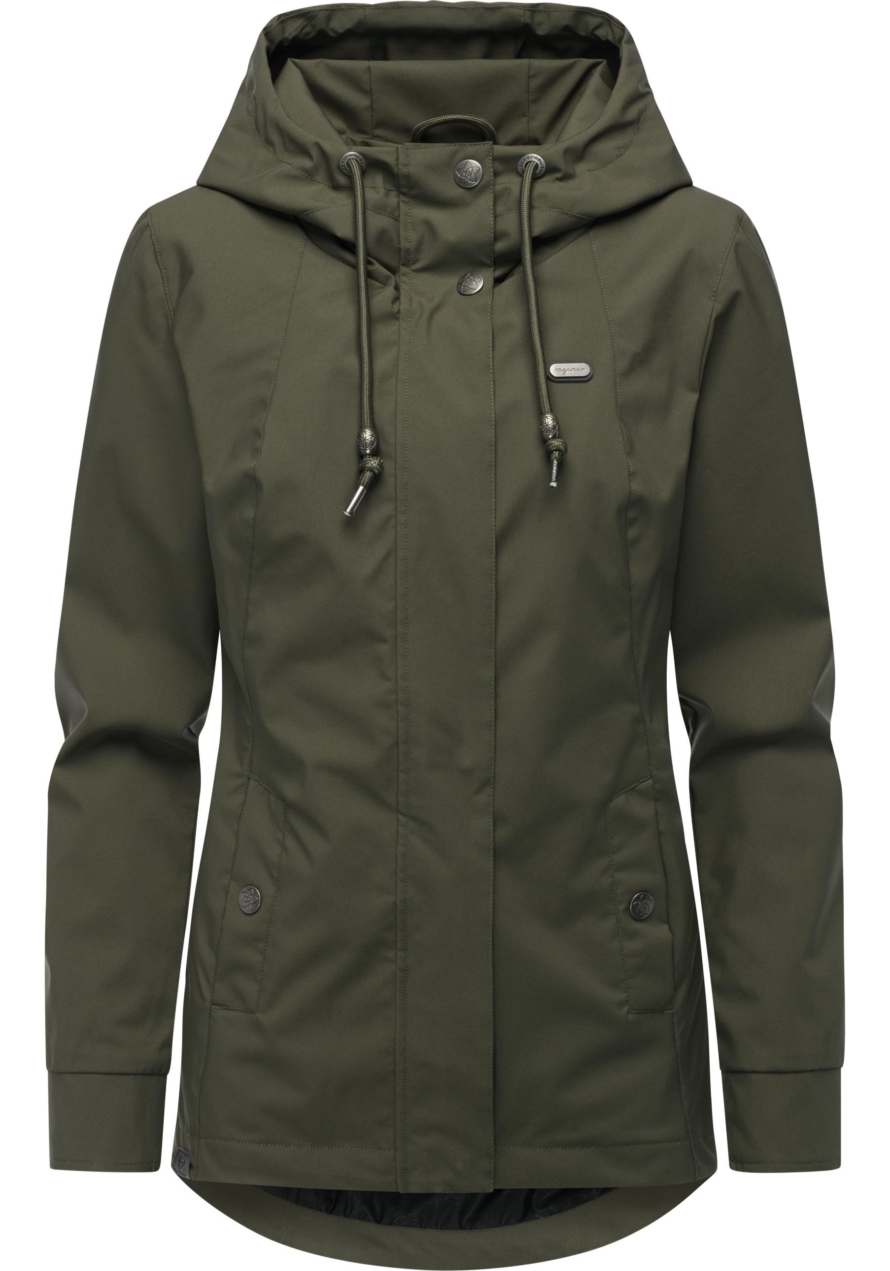 Ragwear Outdoorjacke "Alvena Summer YOUMODO" mit Kapuze Wasserdichte und atmungsaktive Übergangsjacke