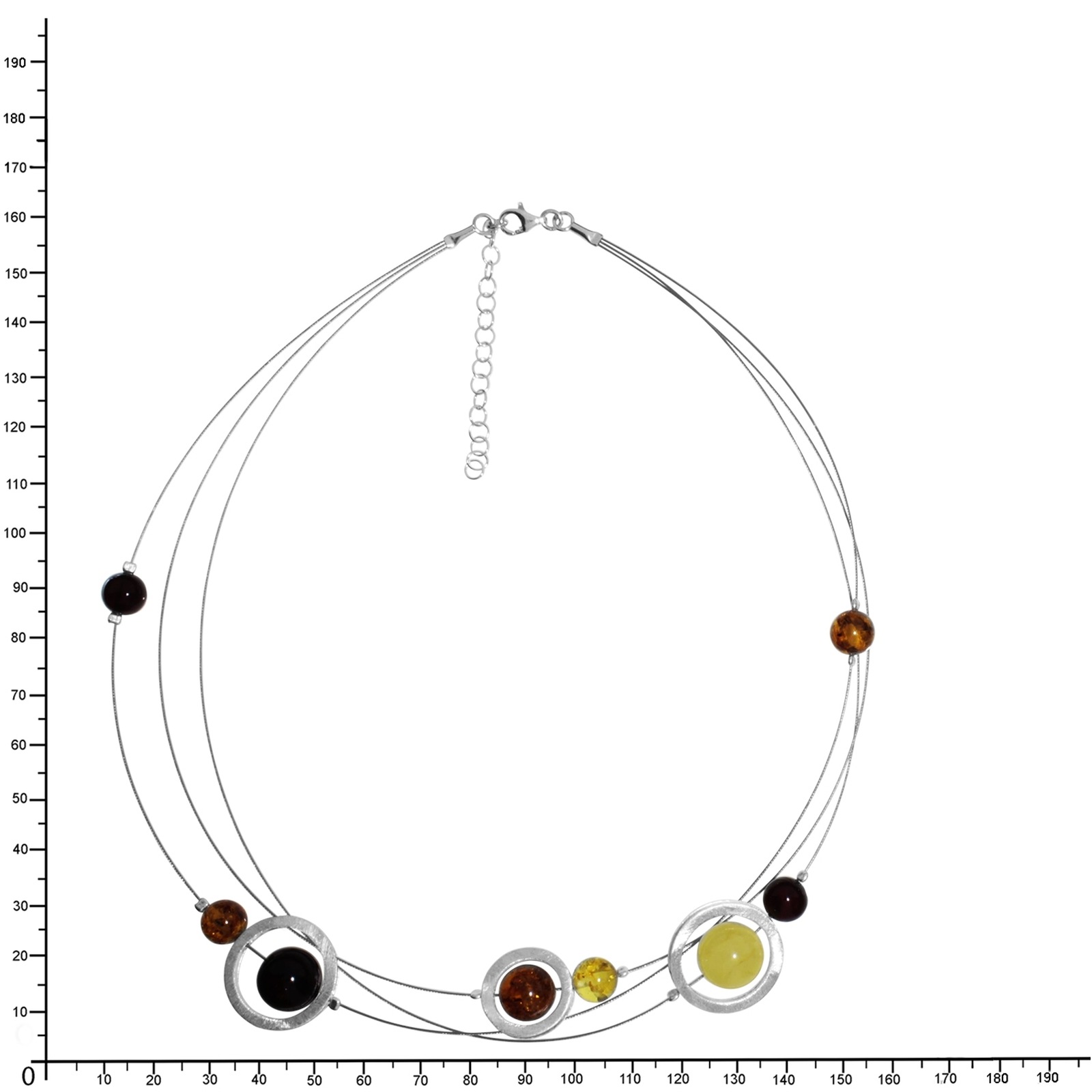 OSTSEE-SCHMUCK Collier »Ostsee-Schmuck Collier Elska Collier Elska«, (2 tlg.)