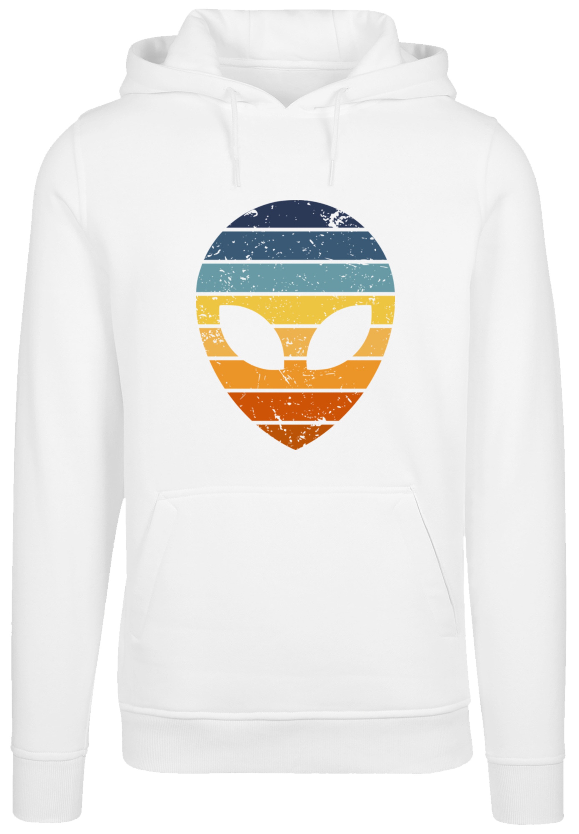 F4NT4STIC Kapuzenpullover »Alien Sonnenuntergang Retro«, Premium Qualität
