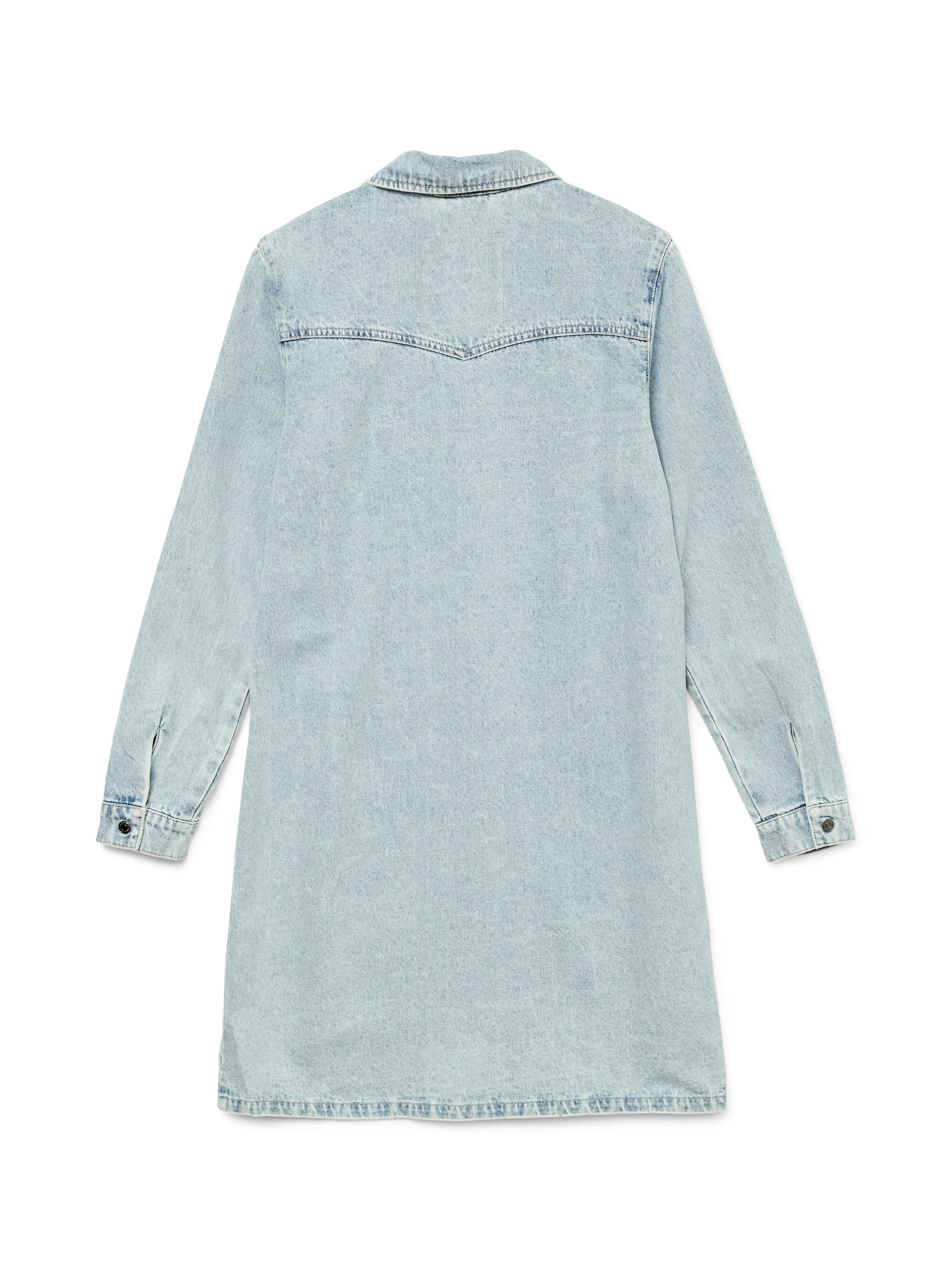 Vero Moda Jeanskleid »VMJENNIE LS SHORT DENIM DRESS GA NOOS«