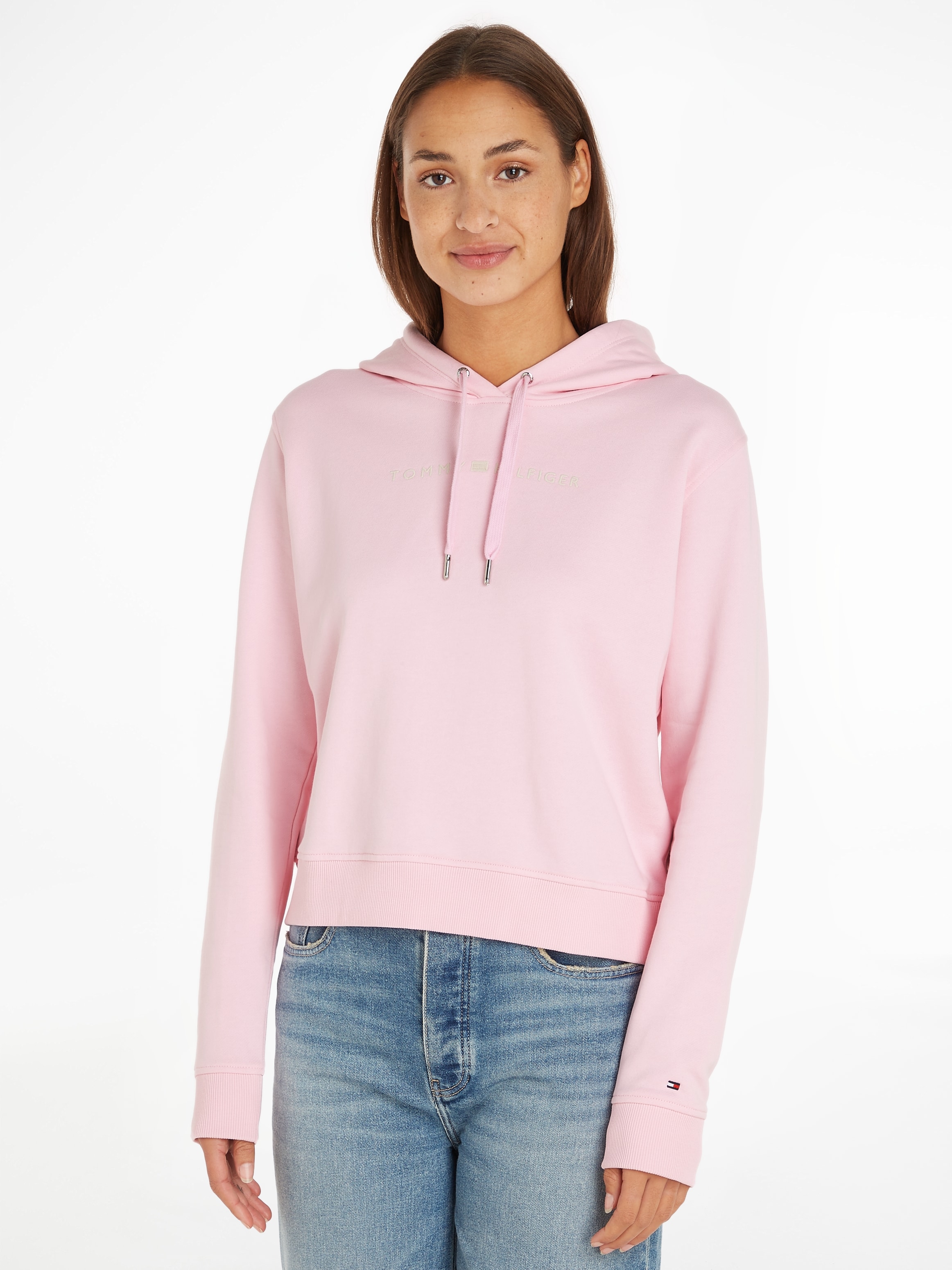 Tommy Hilfiger Kapuzensweatshirt "REG FROSTED CORP LOGO HOODIE", mit gestic günstig online kaufen