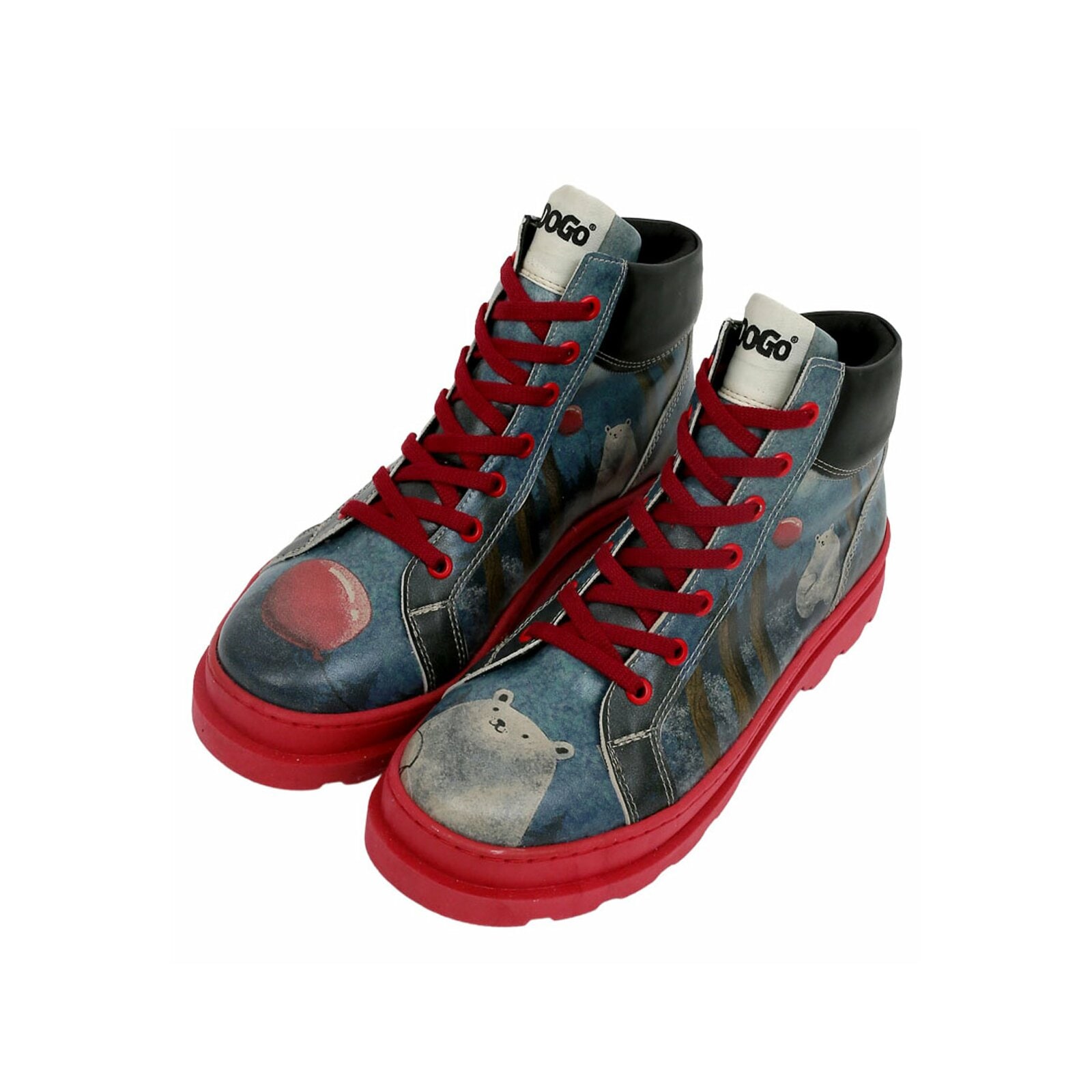 DOGO Winterboots "Adriana Rain Waters My Soul Damen Stiefeletten, Adriana Brick In" Handgefertigt