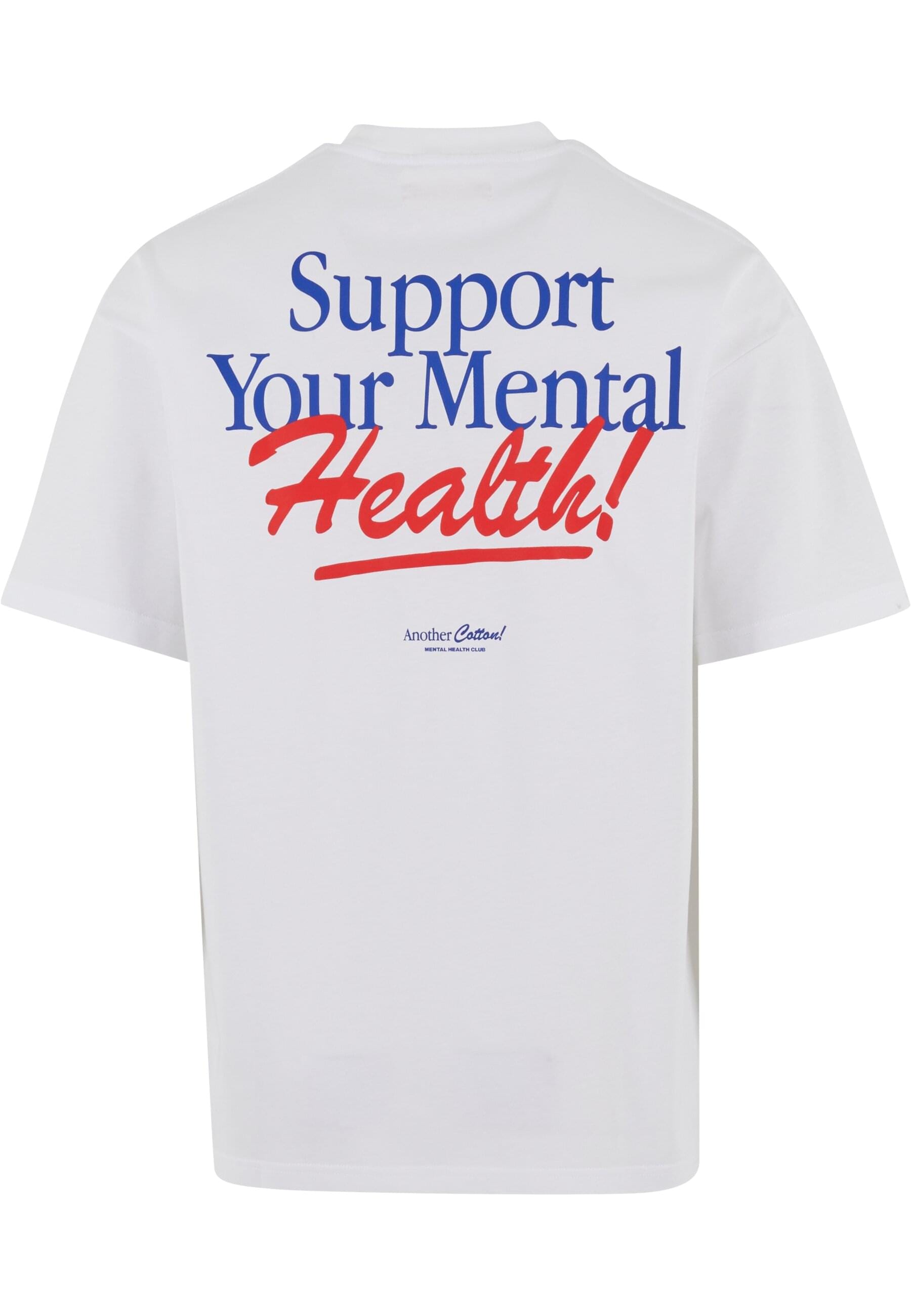 Another Cotton Lab T-Shirt »Another Cotton Lab Support Your Mental Oversized T-Shirt«, (1 tlg.)