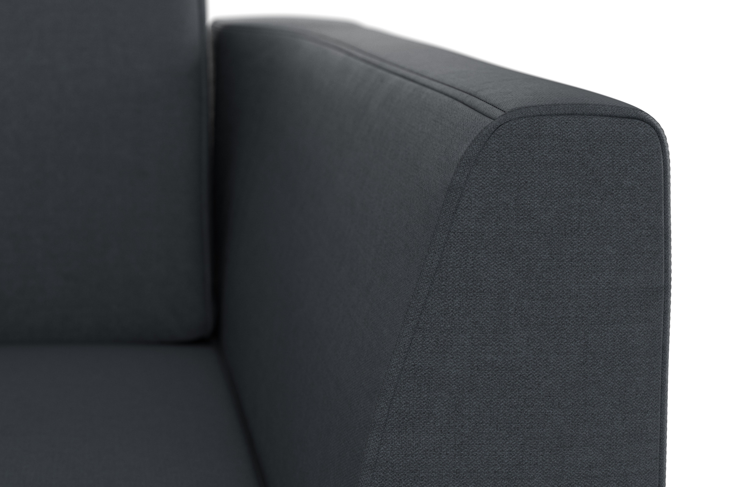 sit&more Ecksofa »Lindholm L-Form«, mit Sitztiefenverstellung und Federkern
