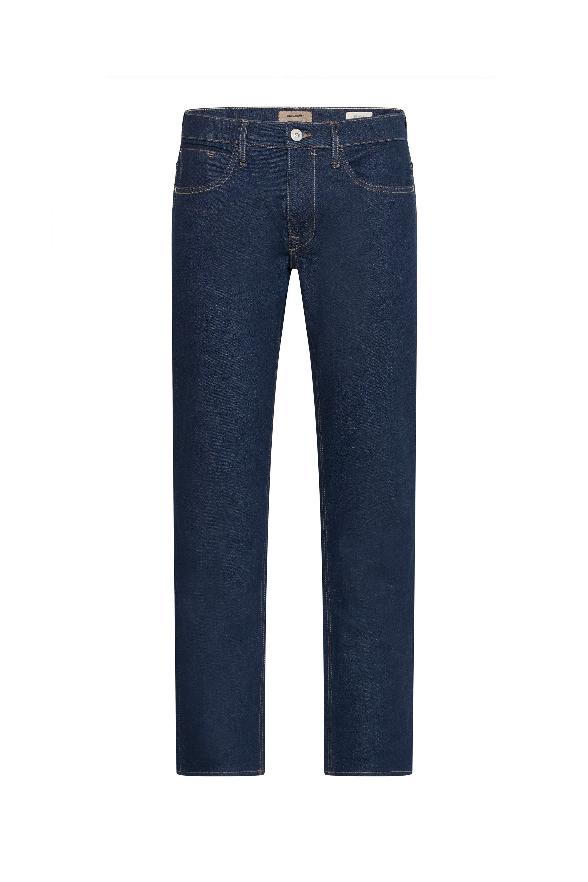 Relaxhose BLEND "BHRock", Herren, Gr. 32, Länge 34, denim unwashed blau, Denim/Jeans, 99% Baumwolle, 1% Elasthan, unifarben, Basic, normal normal, Hosen Relaxhose, Klassische Jeans im 5-Pocket-Stil