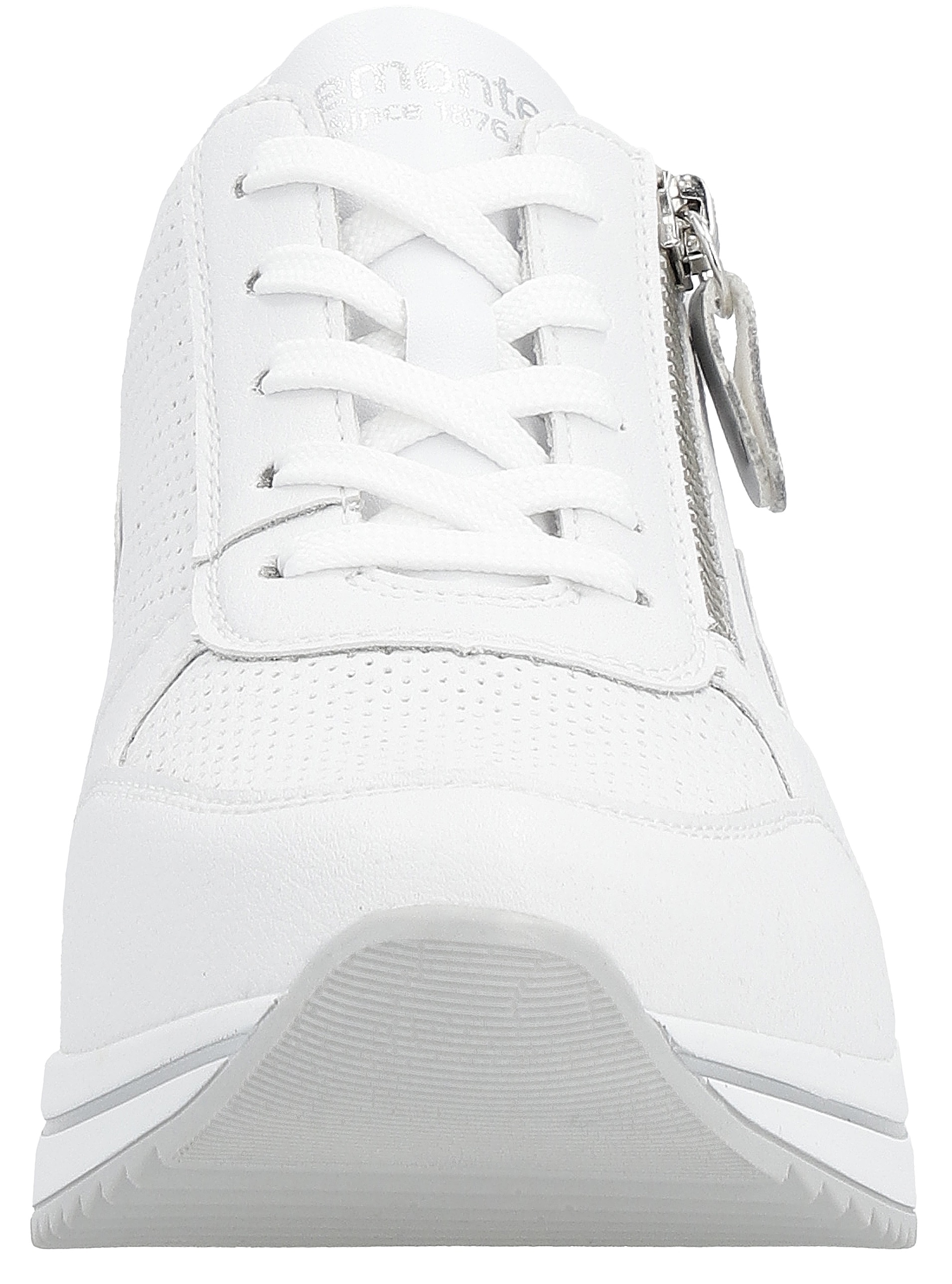 Remonte Keilsneaker, Freizeitschuh, Halbschuh, Schnürschuh mit Schaftrandpolsterung