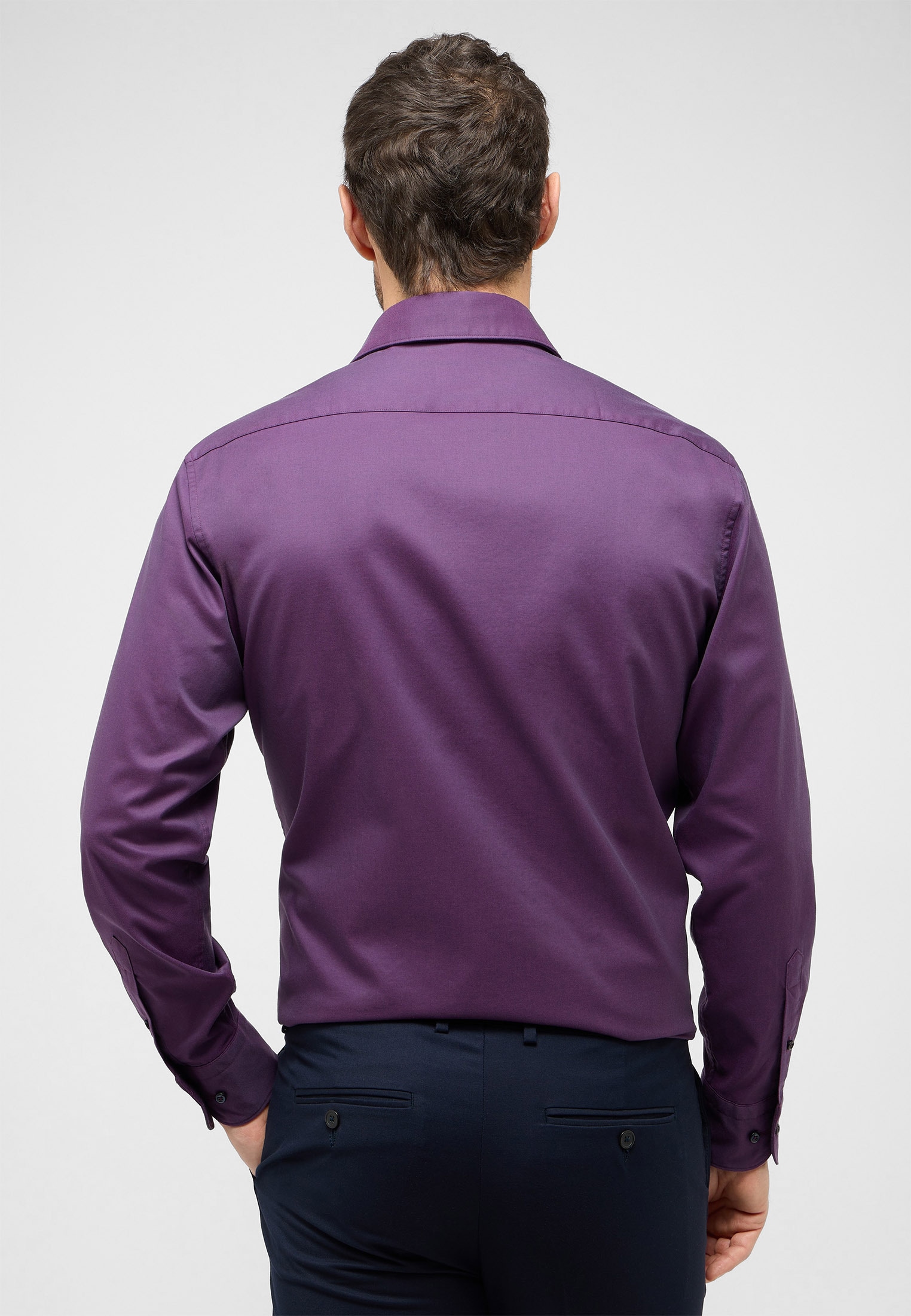 Eterna Langarmhemd »MODERN FIT«, EASY IRON (bügelleicht)