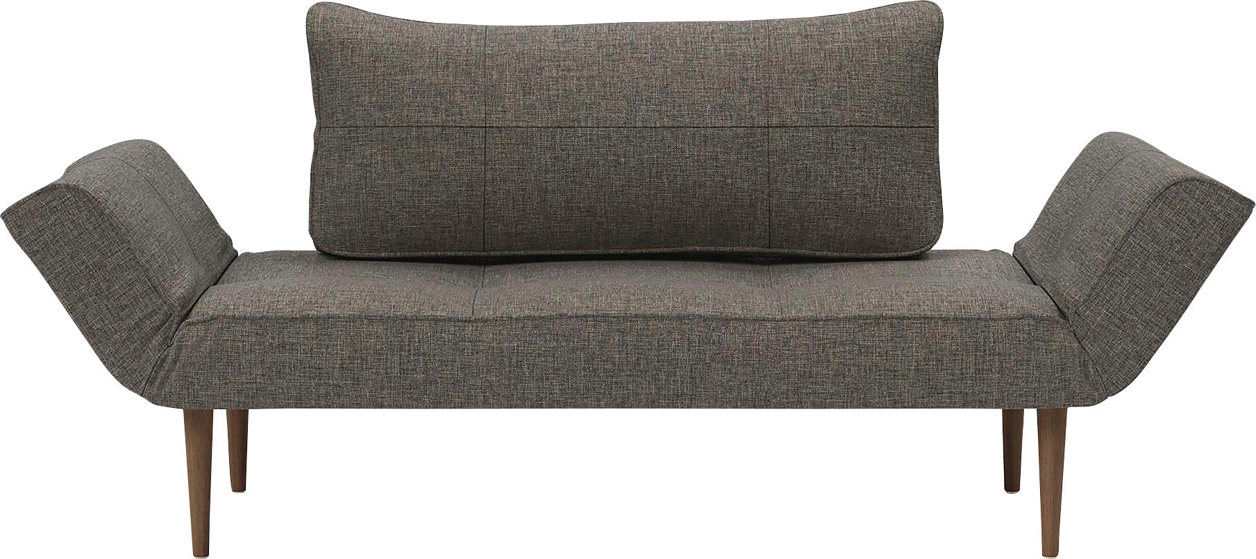 INNOVATION LIVING ™ Schlafsofa "Zeal Designsofa mit verstellbaren Armlehnen", im Scandinavian Design, Styletto Beine, in