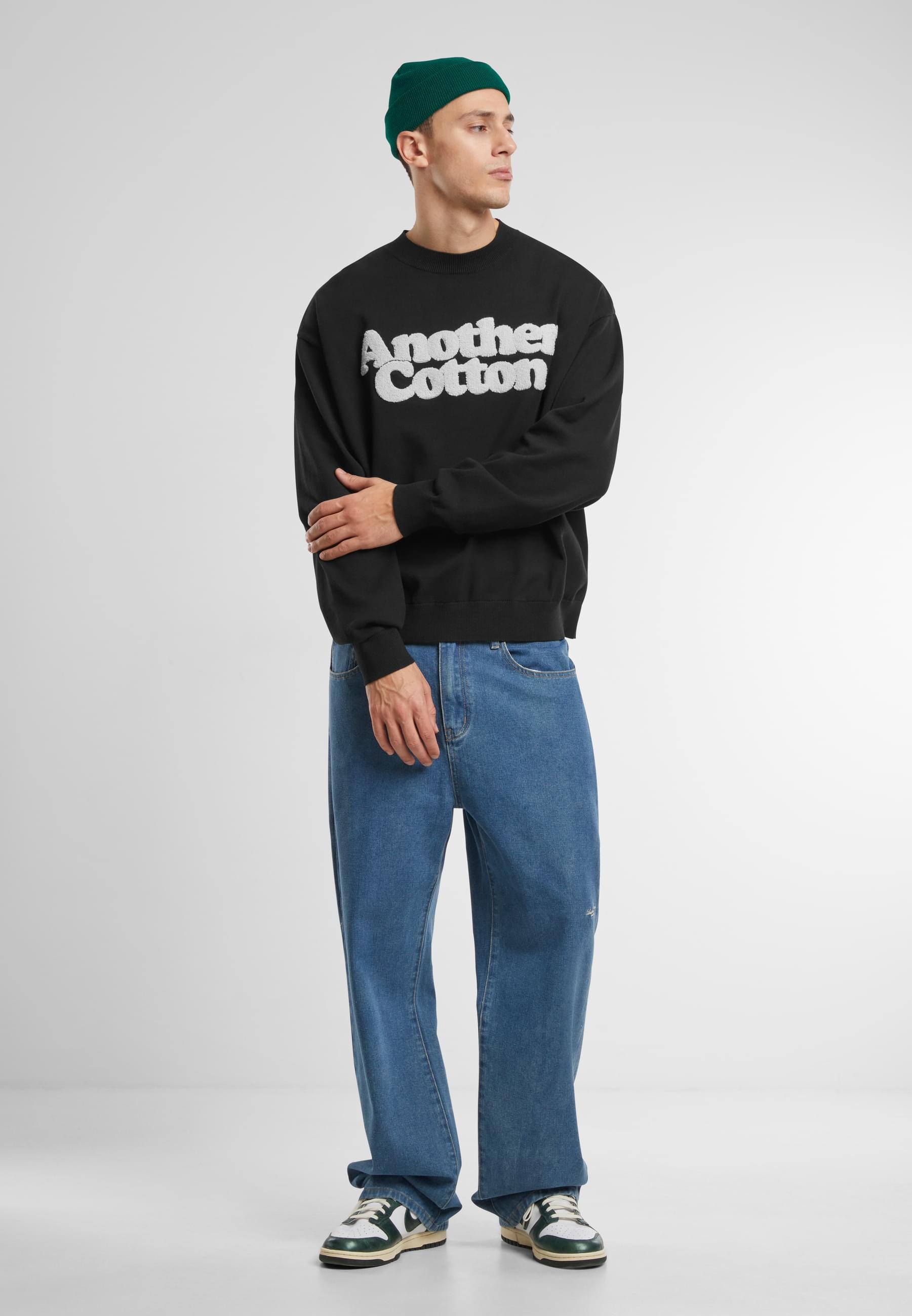 Another Cotton Lab Rundhalspullover »Another Cotton Lab Another Chenille Oversize Knit Sweatshirt«, (1 tlg.)
