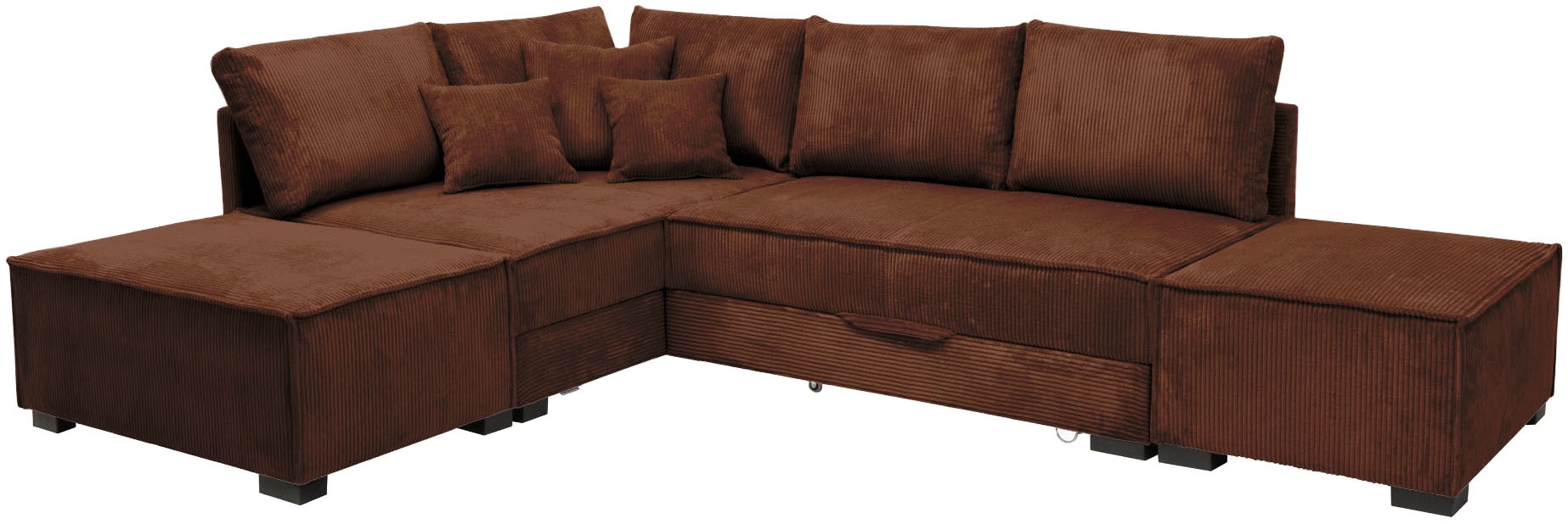 Home affaire Ecksofa "Night & Day L-Form, Breite 316 cm mit Dauer-Schlaffun günstig online kaufen