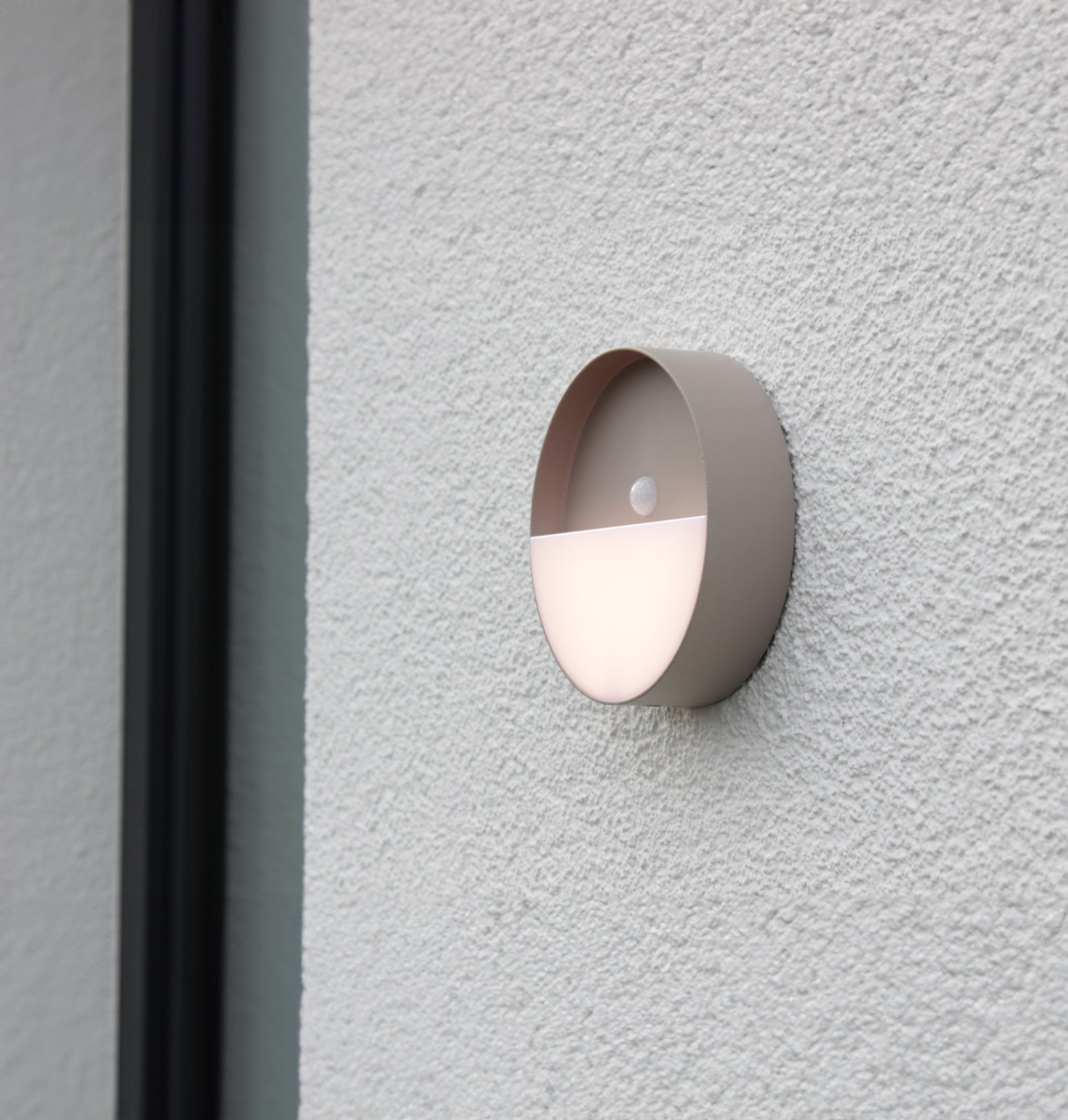 ECO-LIGHT LED Außen-Wandleuchte »LED-Wandleuchte MEG + PIR«, 1 flammig, Leuchtmittel LED-Board | LED fest integriert, Akku-Licht für Innen & Außen