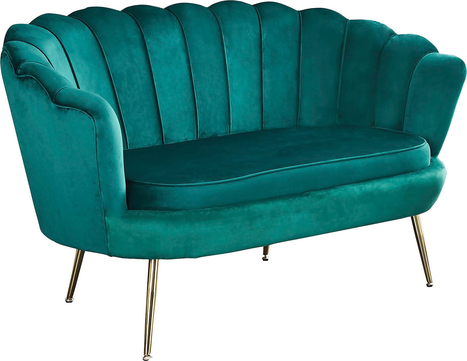 SalesFever 2-Sitzer "Clam Komfort-Duo-Sitz" Muscheldesign-Breite 136 cm: Pure Extravaganz
