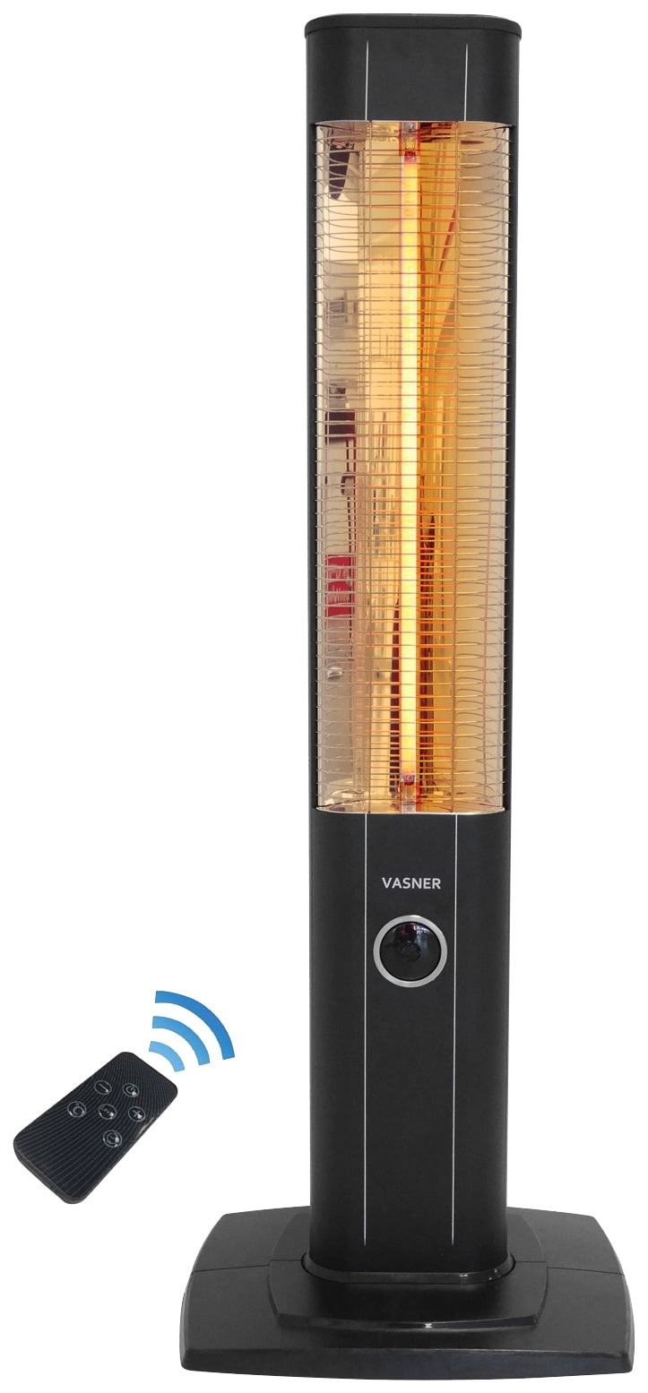 Vasner Heizstrahler "Standgerät schwarz, StandLine 23R" 2.300 W mit Fernbed günstig online kaufen
