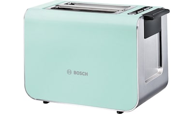BOSCH Toaster »Styline TAT8612«, 2 kurze Schlitze, für 2 Scheiben, 860 W, mint... kaufen