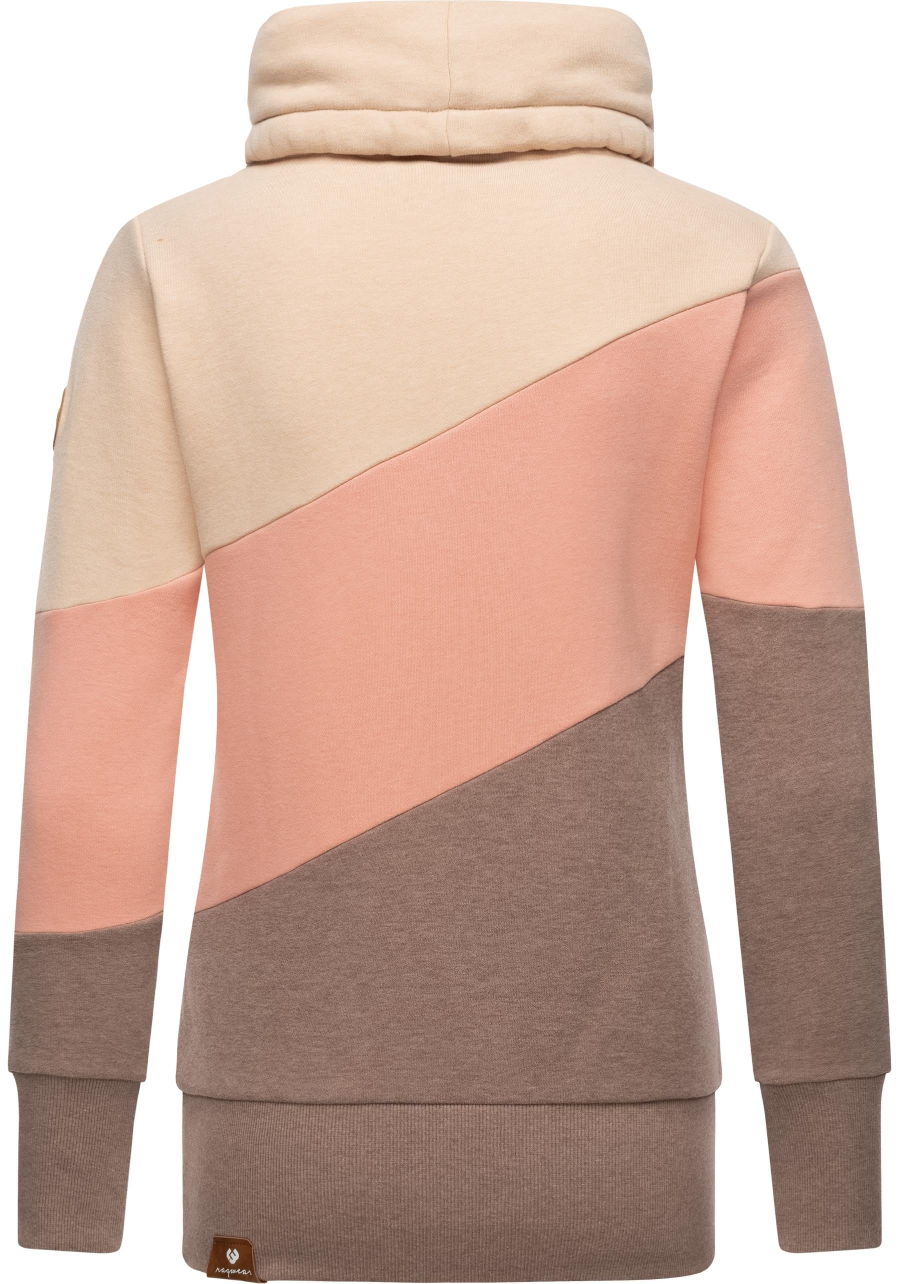 Ragwear Sweatshirt »Rumika«, modischer Longsleeve Pullover mit Schlauchkragen