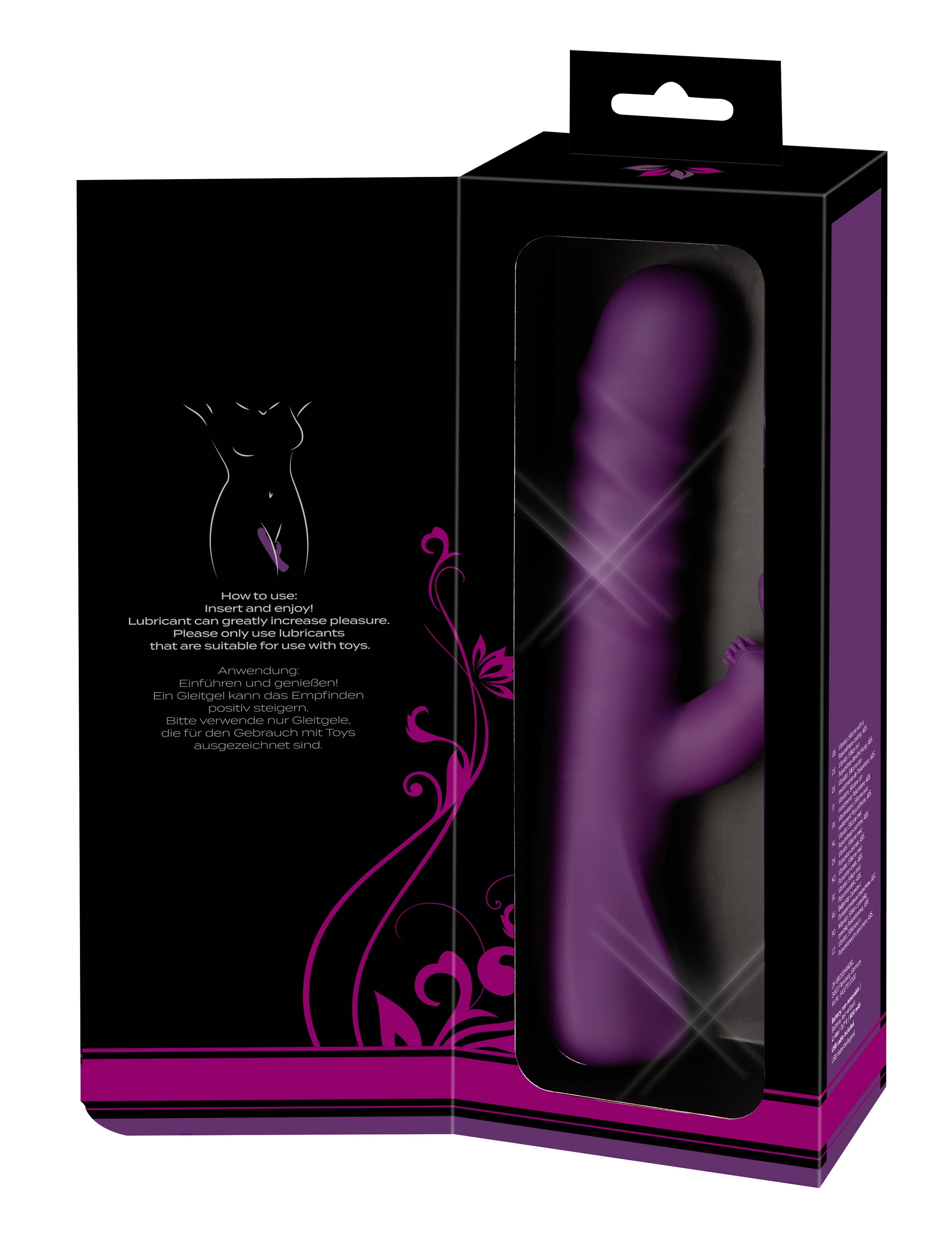 Javida Vibrator »Rabbitvibrator 2 Function Rabbit Vibrator«