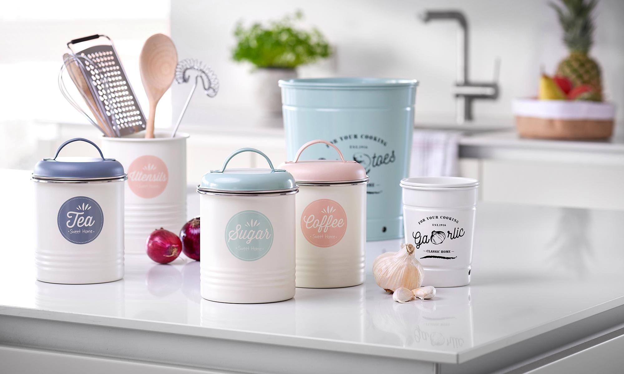 Zeller Present Vorratsdose "Knoblauch, Zwiebel, Kartoffel" Set, 3 Stk. tlg. günstig online kaufen