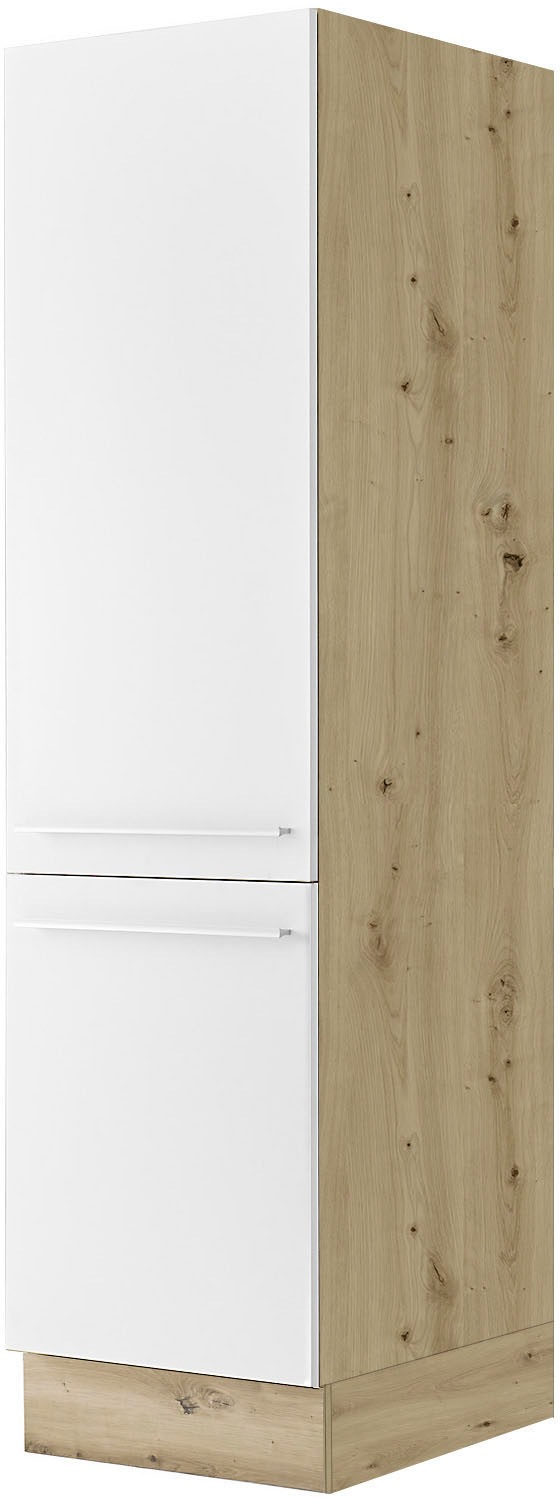 KOCHSTATION Küchenzeile »KS-Florida mit 38mm starker Arbeitsplatte«, Breite 270 cm, wahlweise mit E-Geräten, Soft-Close-Funktion