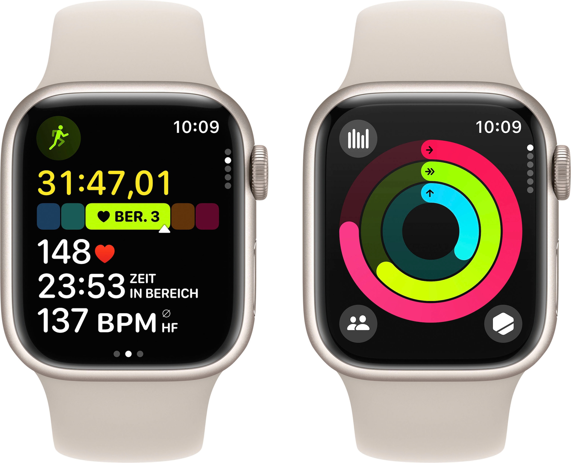 Apple (Watch Series S/M«, | »Watch 9 41mm Smartwatch Aluminium BAUR GPS OS 10)