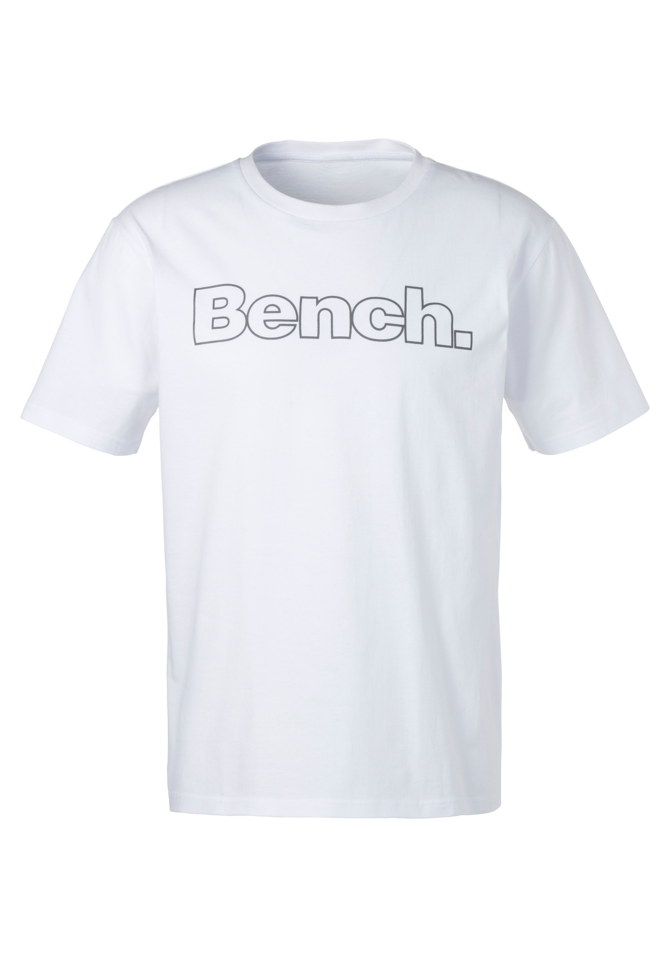 Bench. Loungewear T-Shirt Weiß M 2