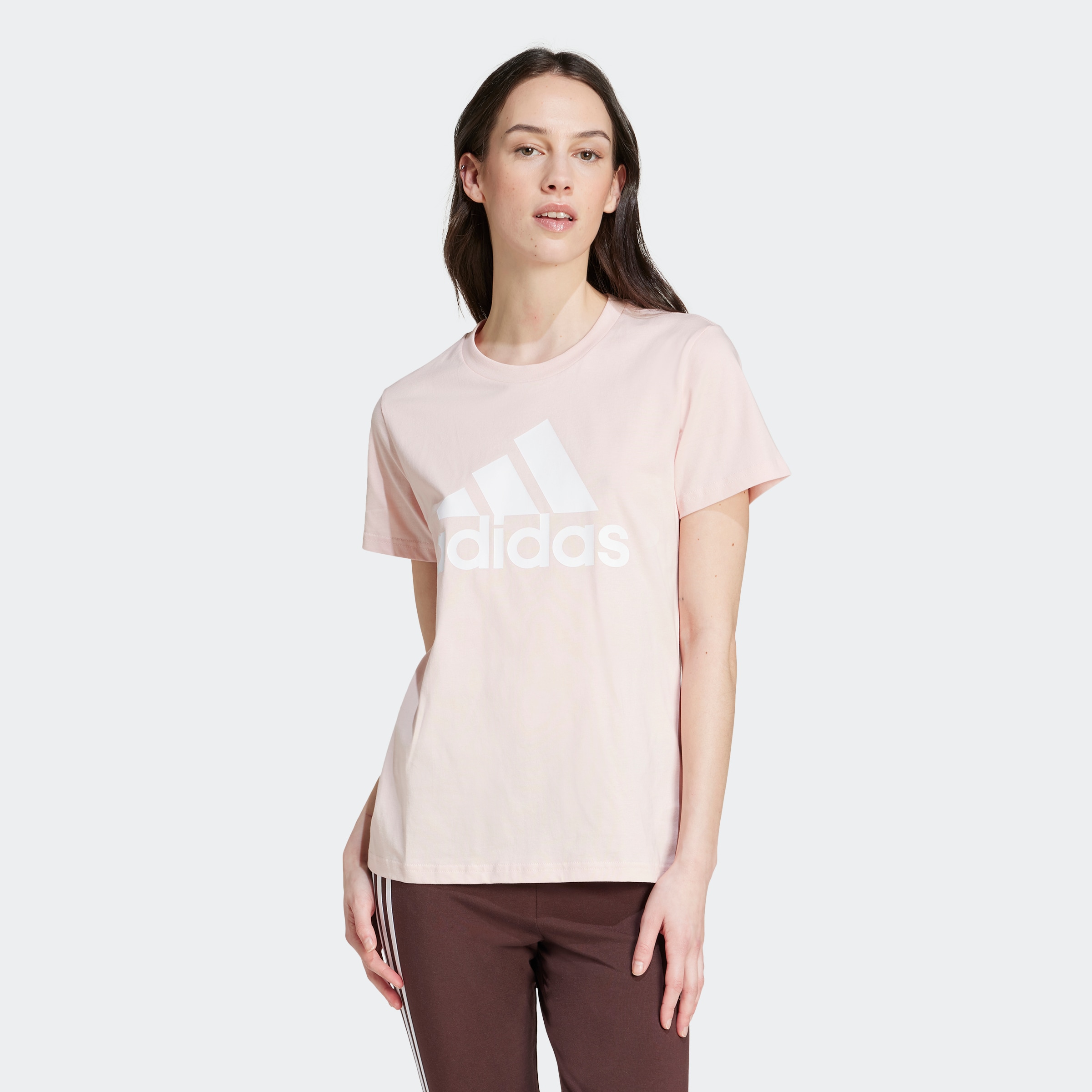 adidas Sportswear T-Shirt »LOUNGEWEAR ESSENTIALS LOGO«