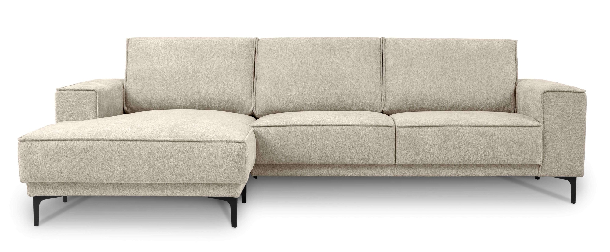 Places of Style Ecksofa »Oland«, 280 cm, im zeitlosem Design und hochwertiger Verabeitung