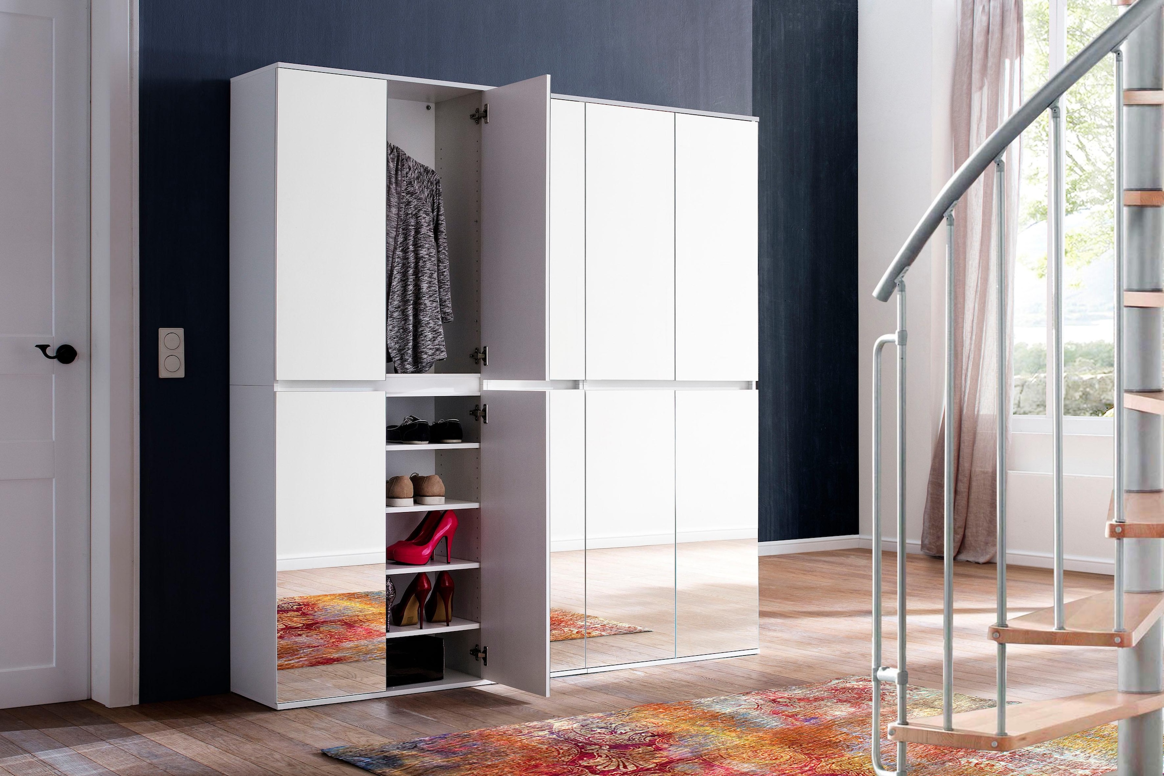 trendteam Garderobenschrank »Mirror« | BAUR