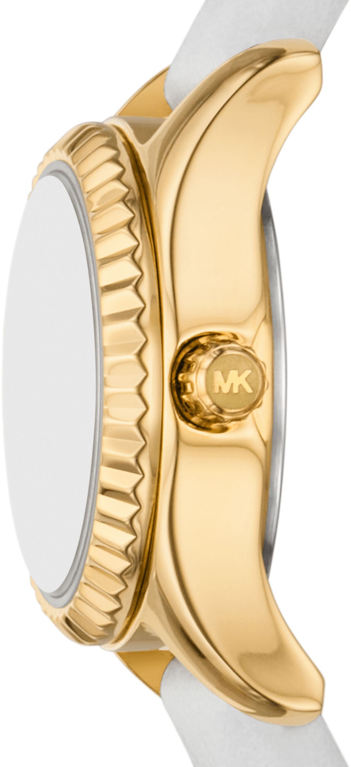 MICHAEL KORS Quarzuhr »PETITE LEXINGTON 19 mm«, Armbanduhr, Damenuhr, Lederarmband, analog