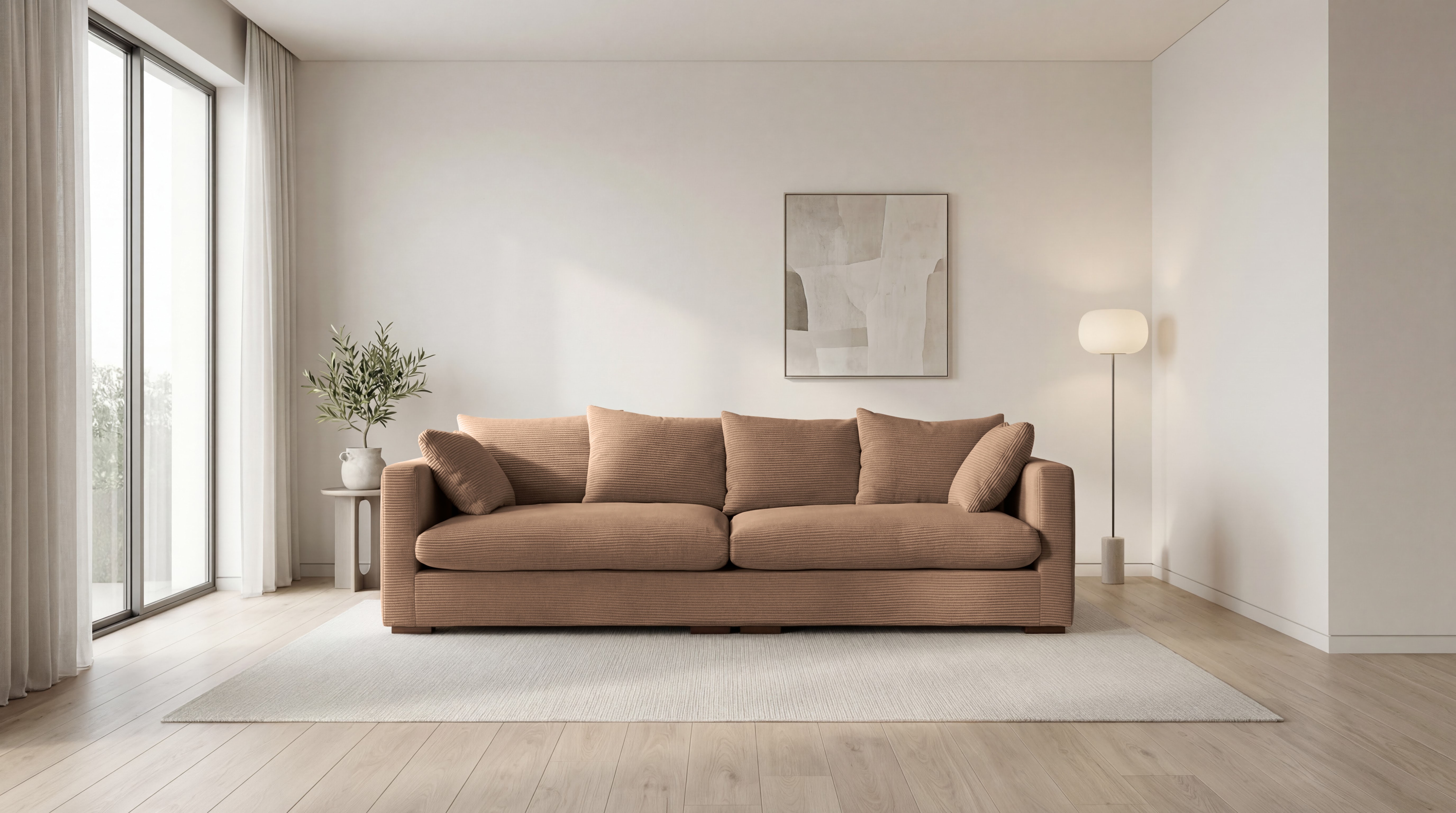 OTTO home Big-Sofa "Coray" extra weich und kuschelig, Füllung mit Federn und Daunen