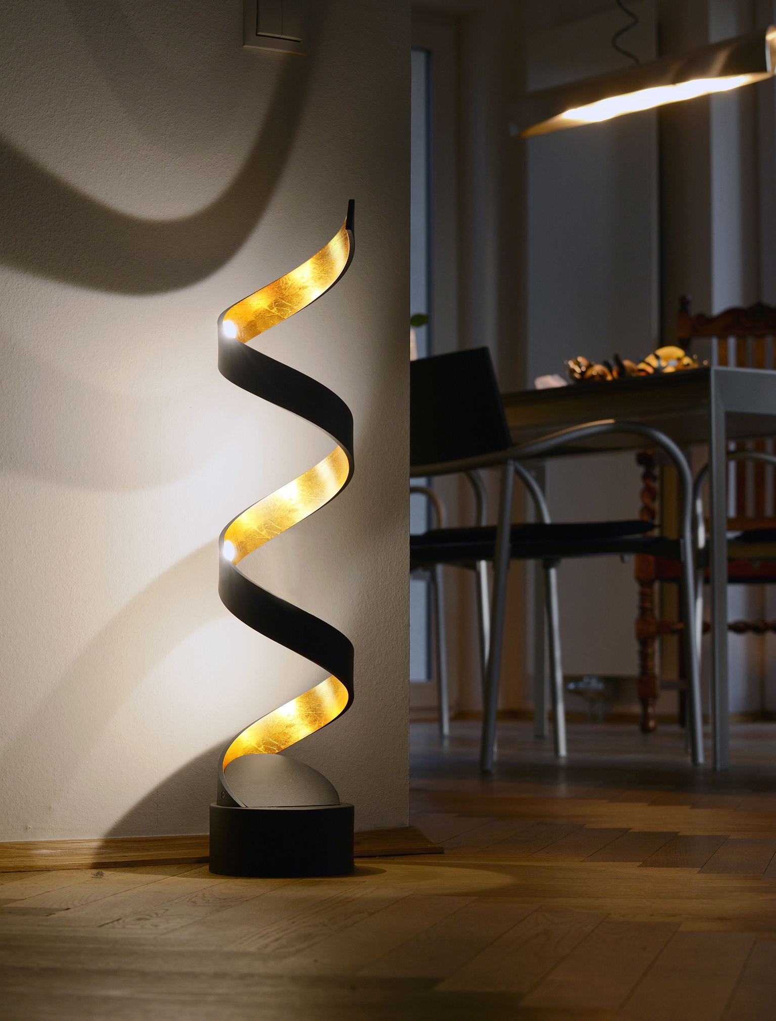 LUCE | BAUR LED Design Tischleuchte »HELIX«
