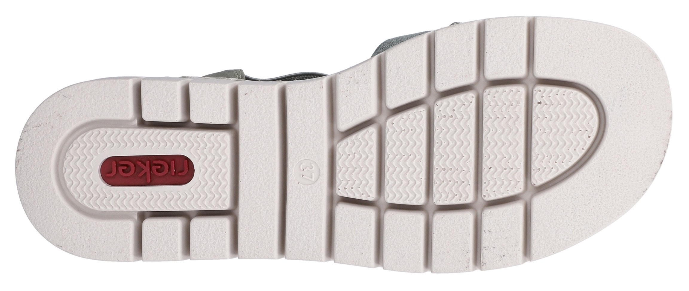 Rieker Keilsandalette  Keilsandalette, Plateausandale, Sommerschuh mit Verzierung