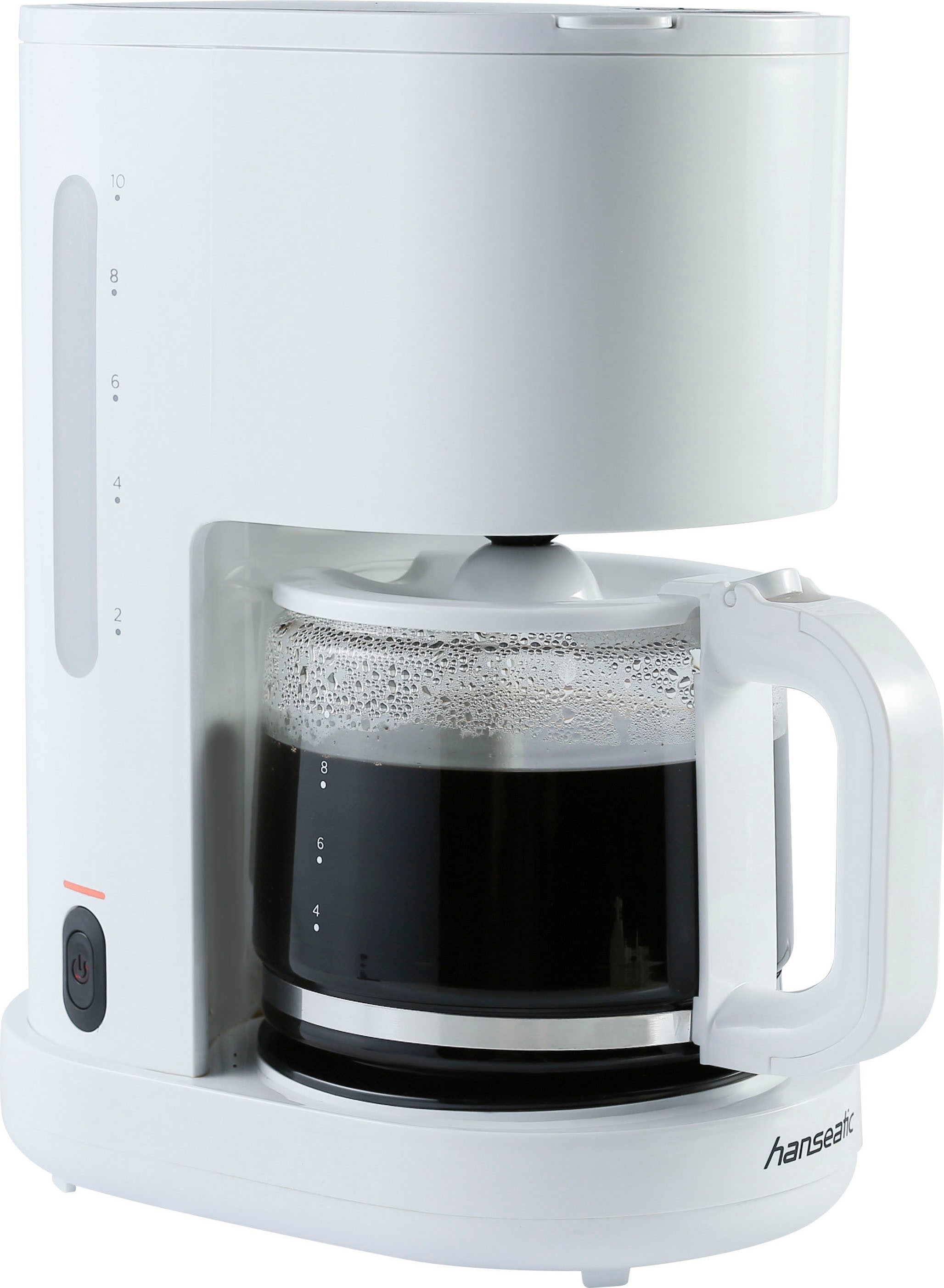 Hanseatic Filterkaffeemaschine »HCM125900WD«, 1,25 l Kaffeekanne, Korbfilter, 1x4