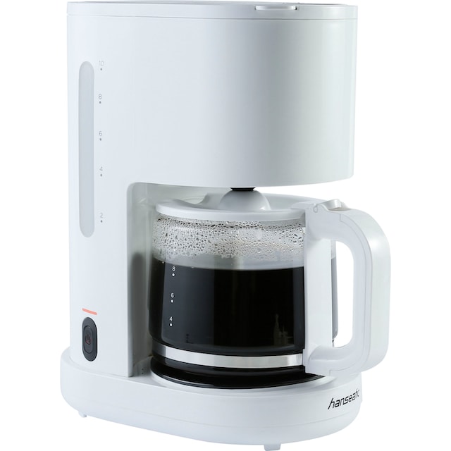 Hanseatic Filterkaffeemaschine »HCM125900WD«, 1,25 l Kaffeekanne,  Korbfilter, 1x4 online bestellen | BAUR