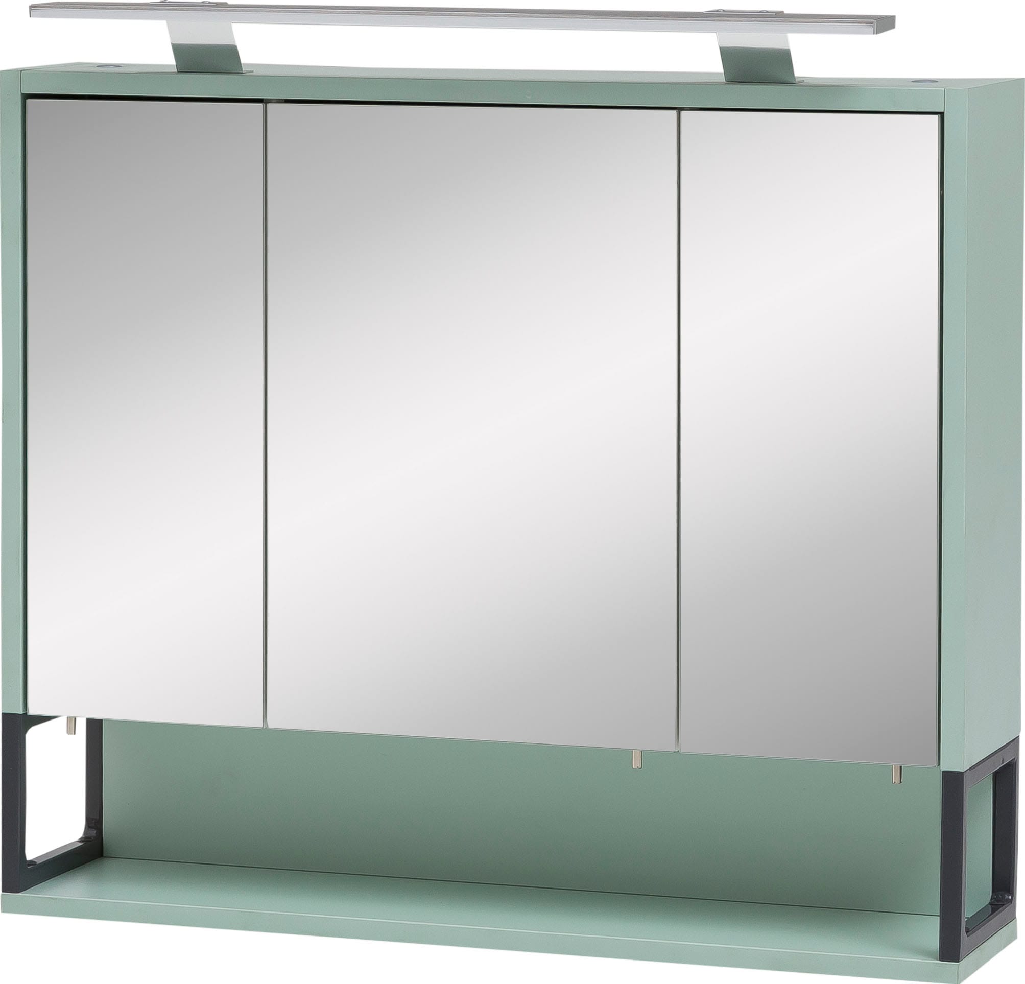 Schildmeyer Spiegelschrank »Limone«, Breite 70 cm, 3-türig, | LED-Beleuchtung, BAUR Schalter-/Steckdosenbox kaufen
