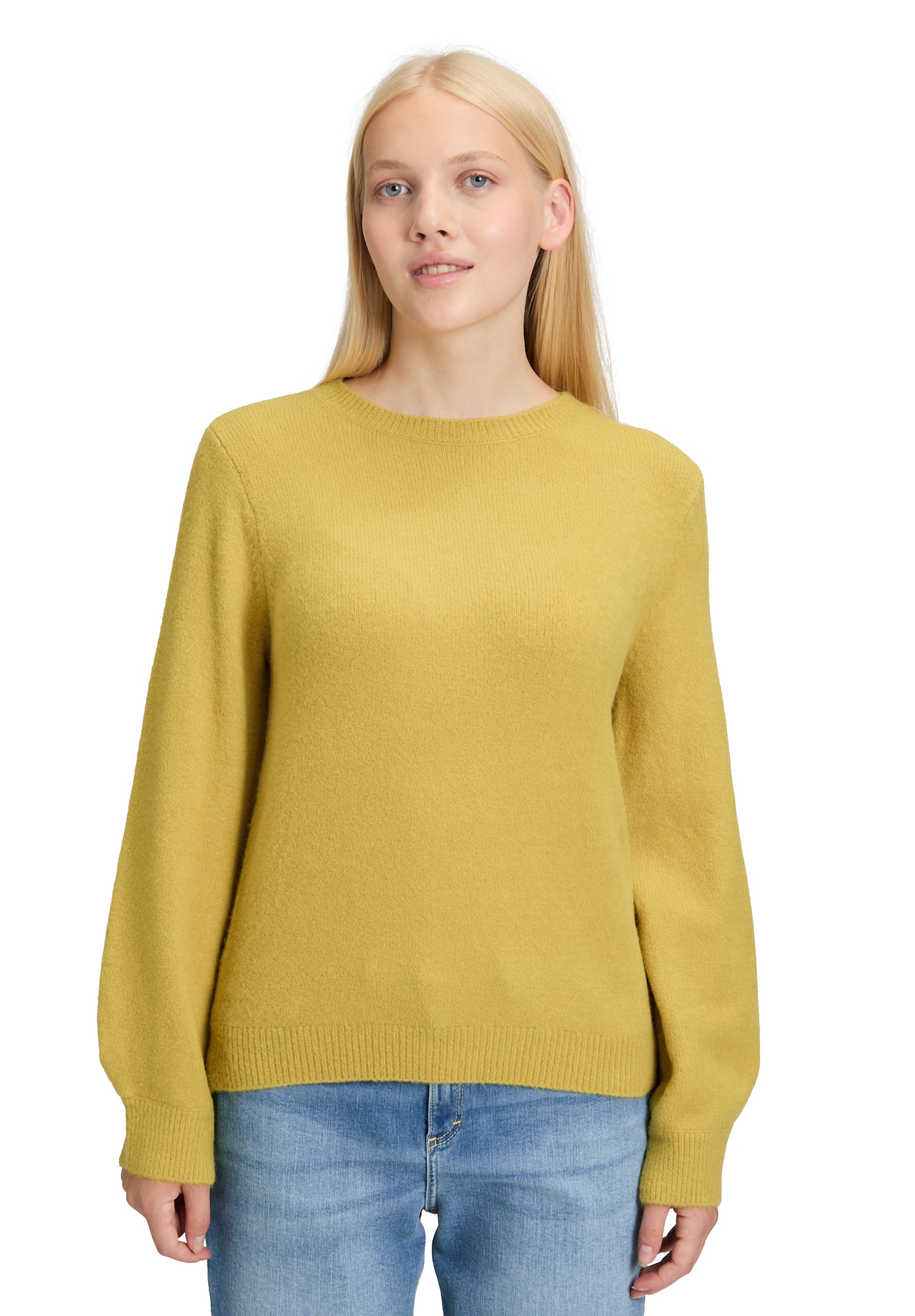 Cartoon Strickpullover "Cartoon Damen Strickpullover mit Rundhalsausschnitt günstig online kaufen