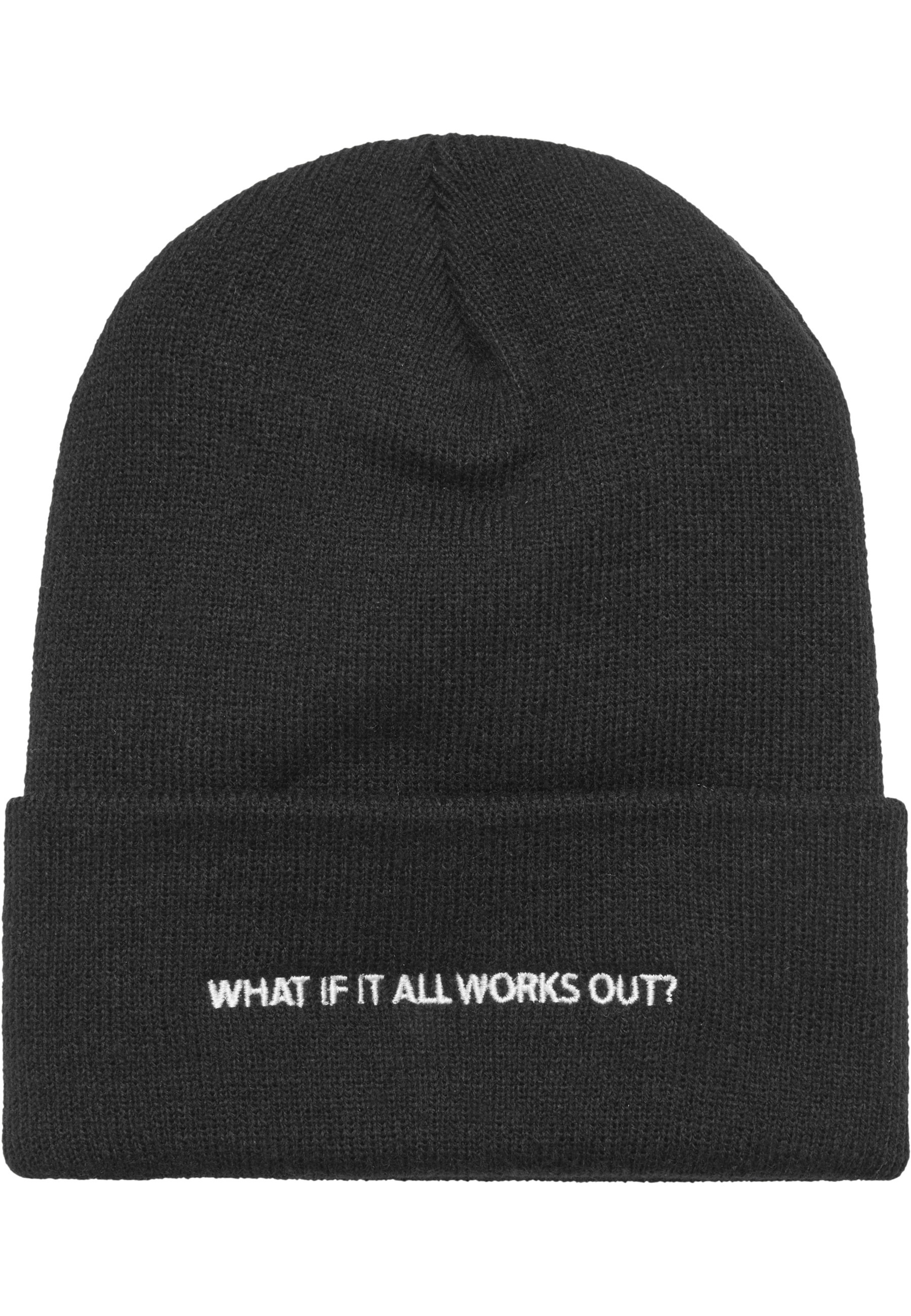 MisterTee Beanie "MisterTee What If Wooly Combed Cap" 1 Stk.