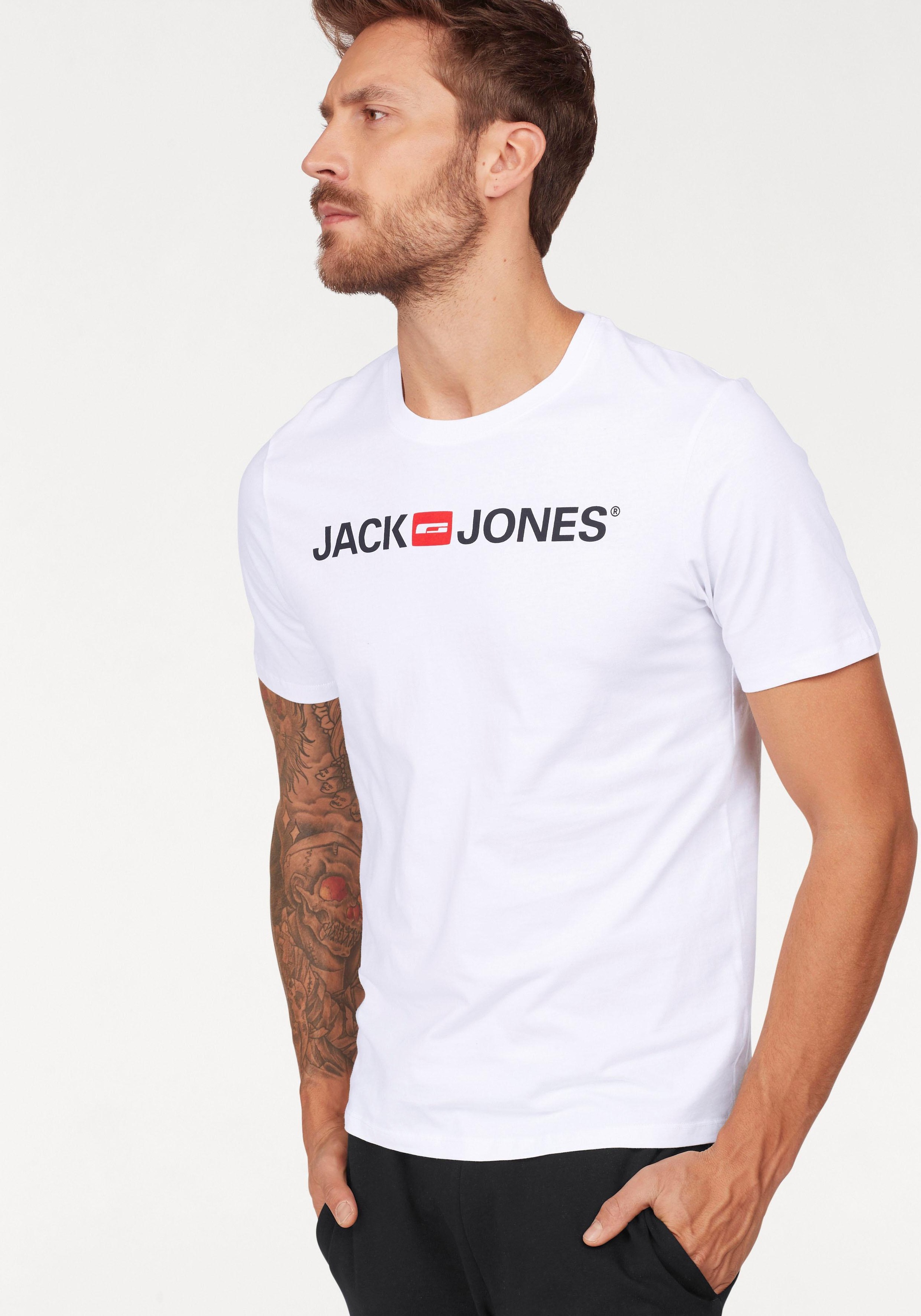 Jack & Jones T-Shirt "JJECORP mit Print, vielseitig kombinierbar für den Al günstig online kaufen