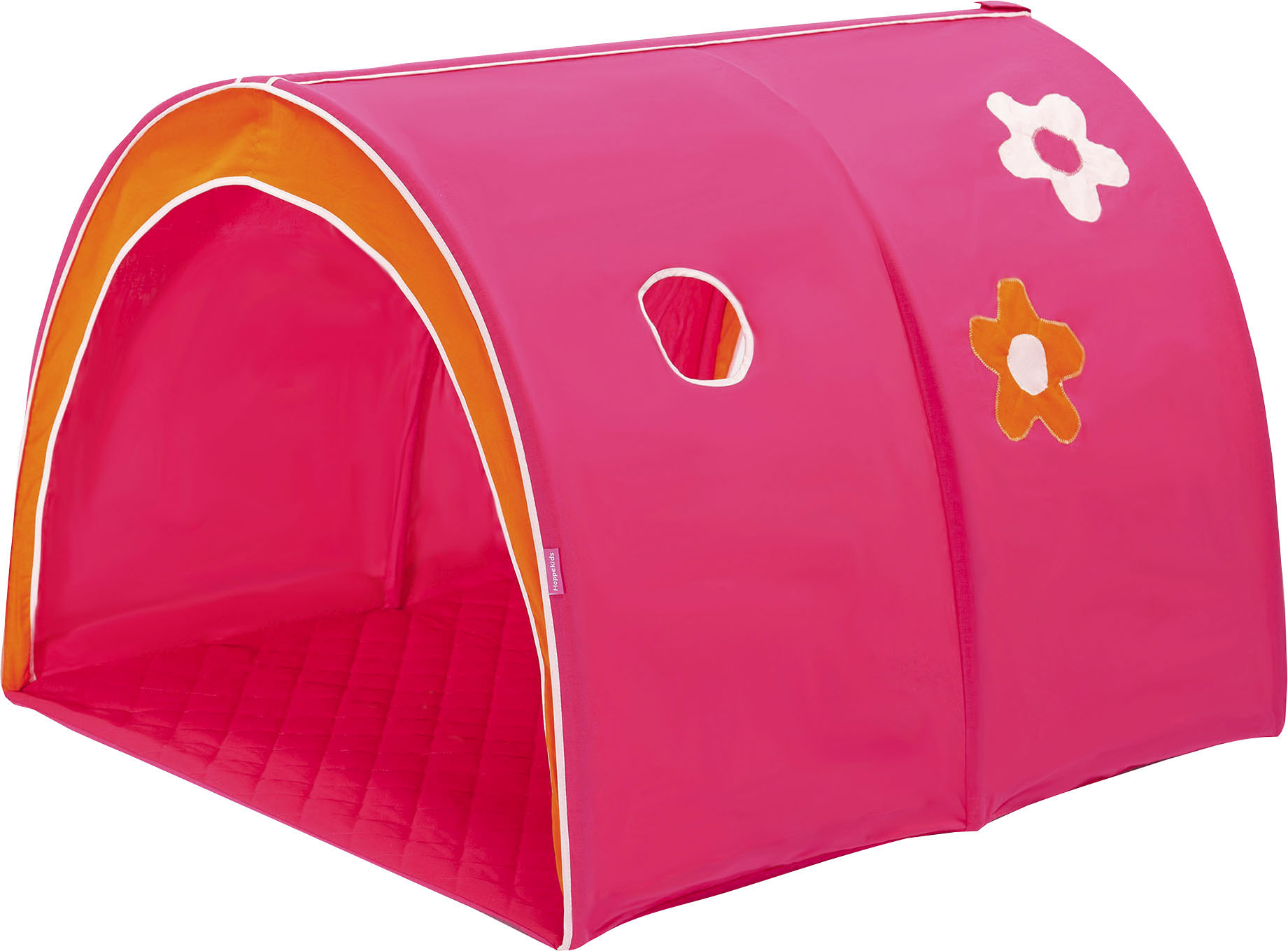 Spieltunnel »«Flower Power»«, Betttunnel für Kinderbett 90x200 cm