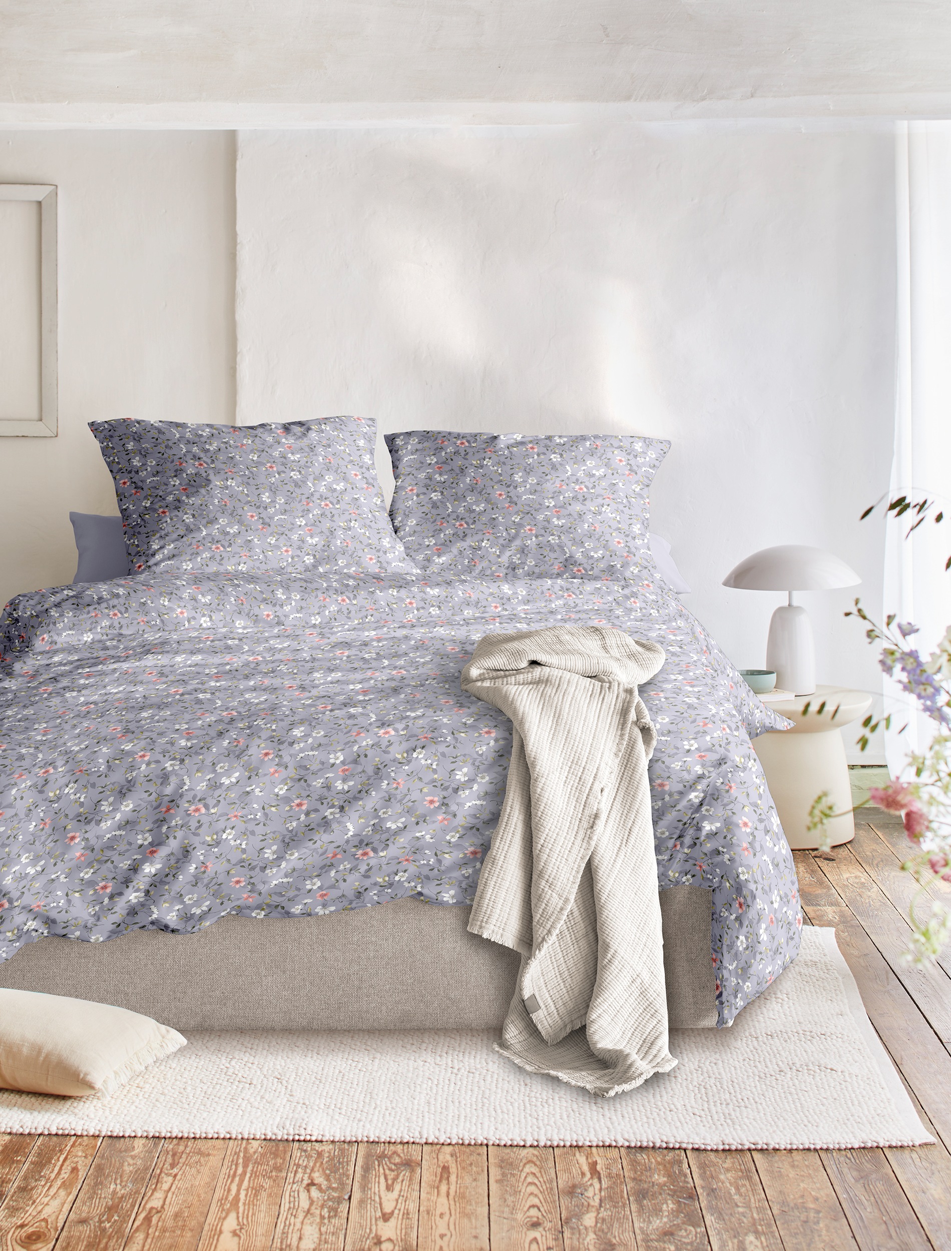 Irisette Bettwäsche "Tokio 8567" 2 Mako-Satin, seidiger Glanz, besonders weich und hautschmeichelnd