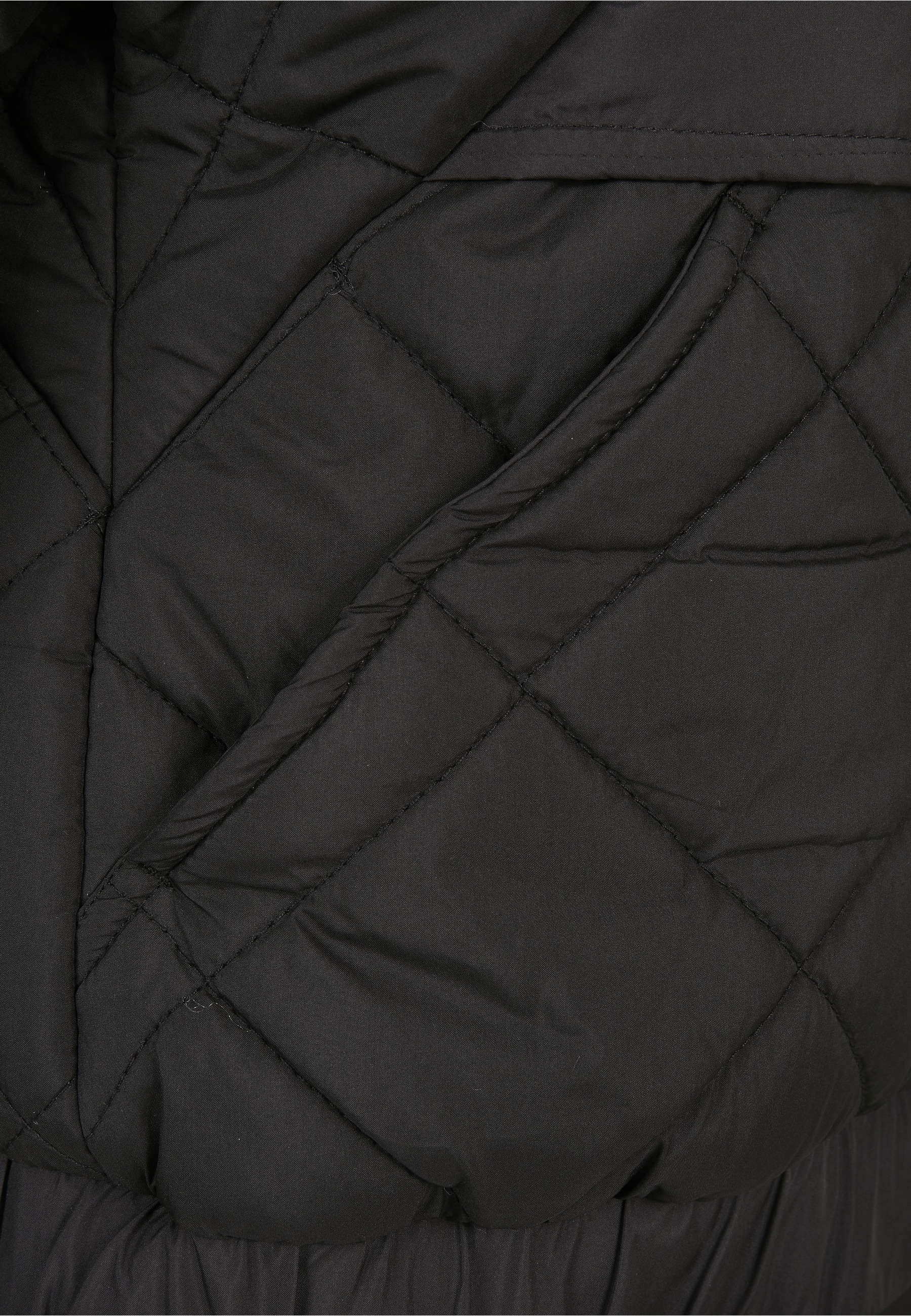 URBAN CLASSICS Winterjacke »Urban Classics Damen« 1 Stk. tlg. mit Kapuze