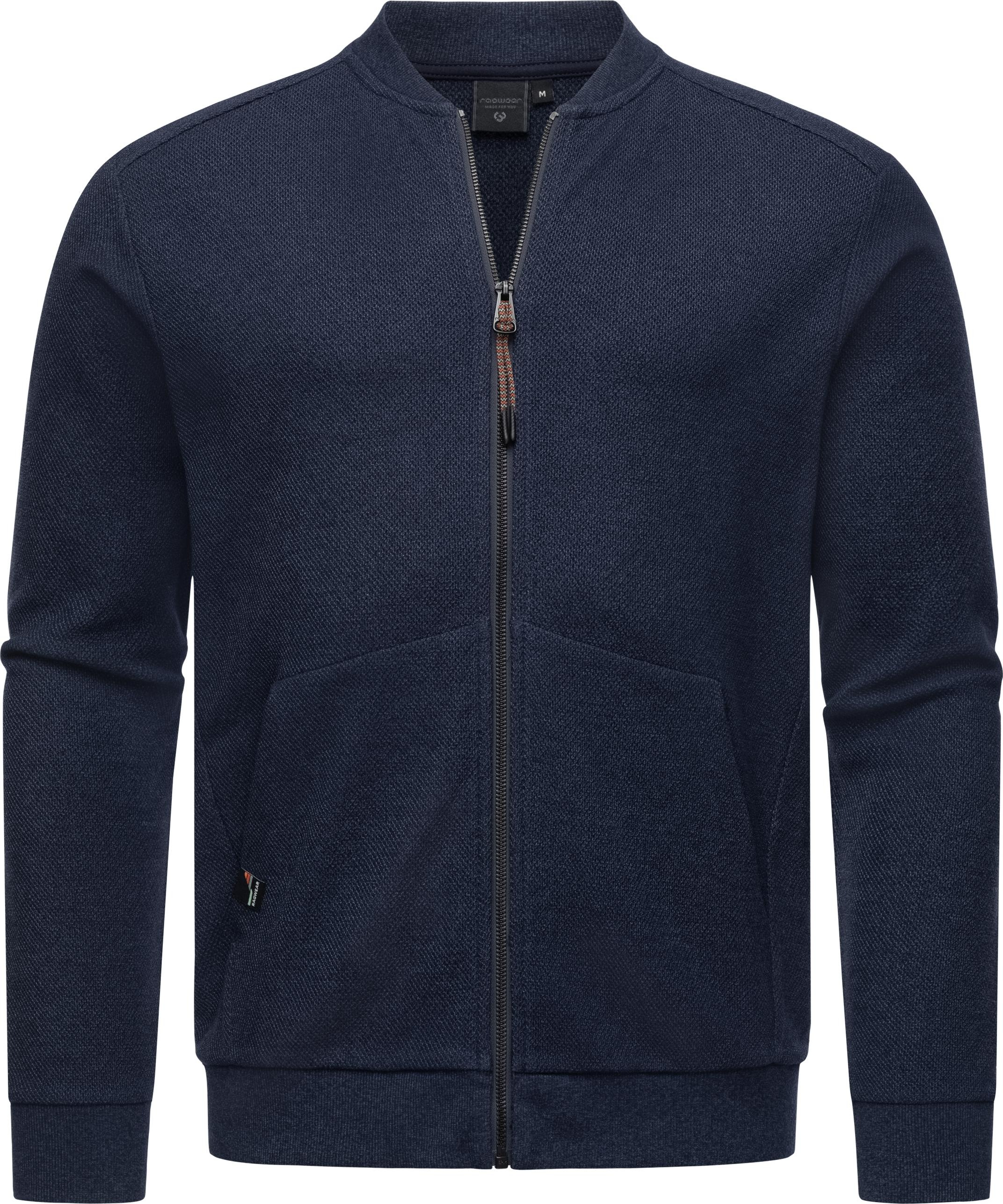 Ragwear Sweatjacke "Cruider", lässige Herren Strickjacke mit Bündchen